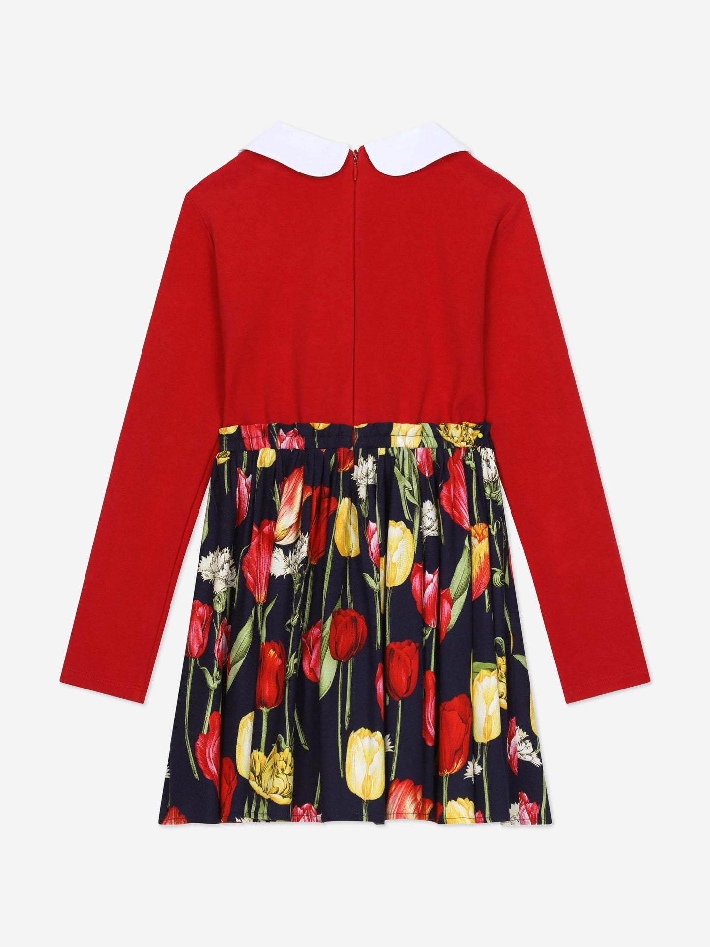 Dolce & Gabbana 女童红色郁金香连衣裙