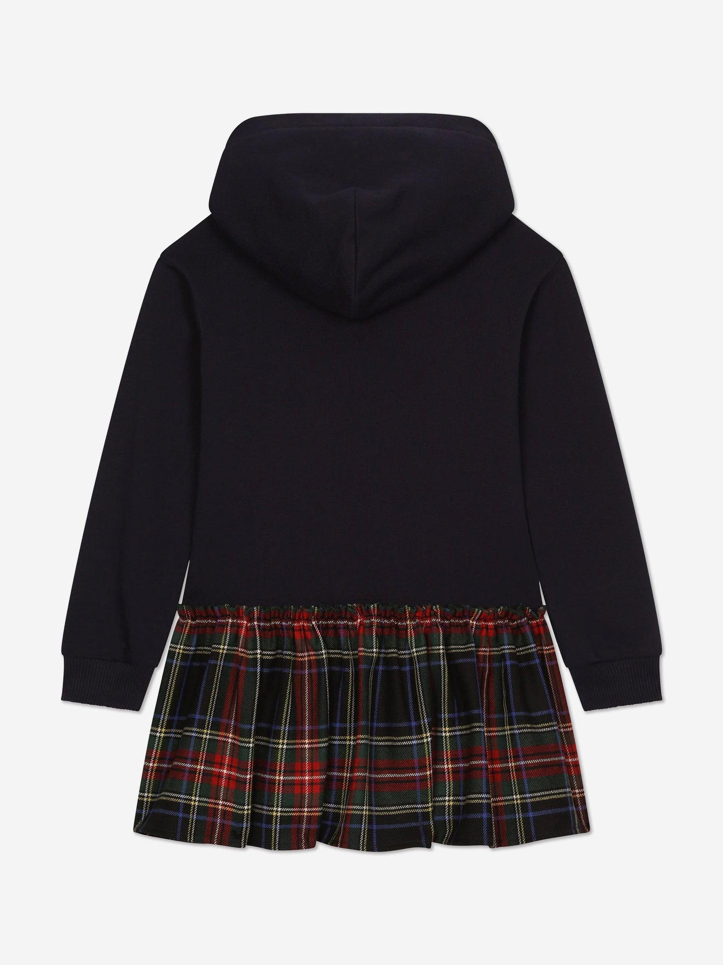 Dolce & Gabbana 女童格纹郁金香毛衣裙(多色)
