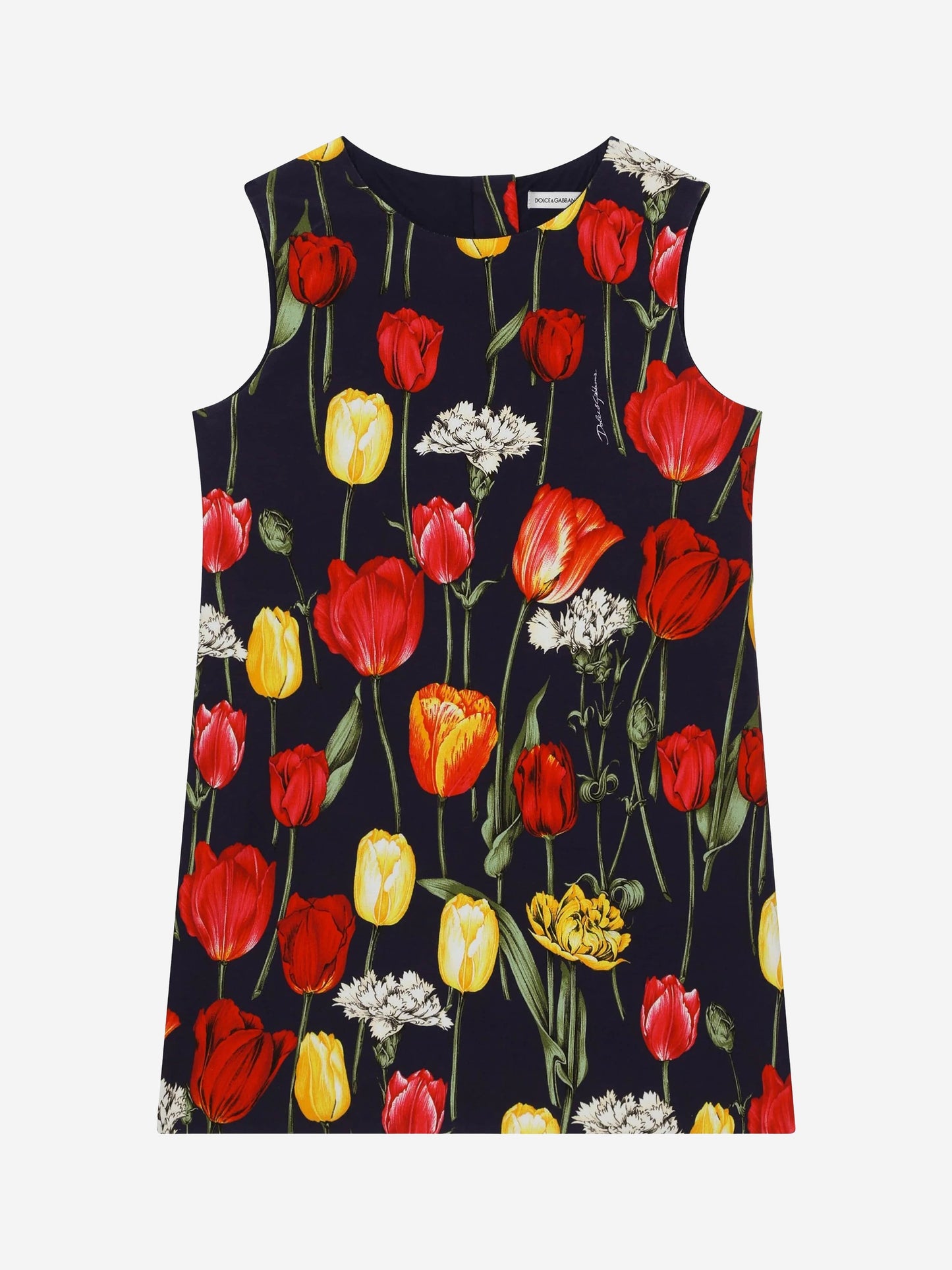 Dolce & Gabbana 女童无袖郁金香连衣裙(多色)