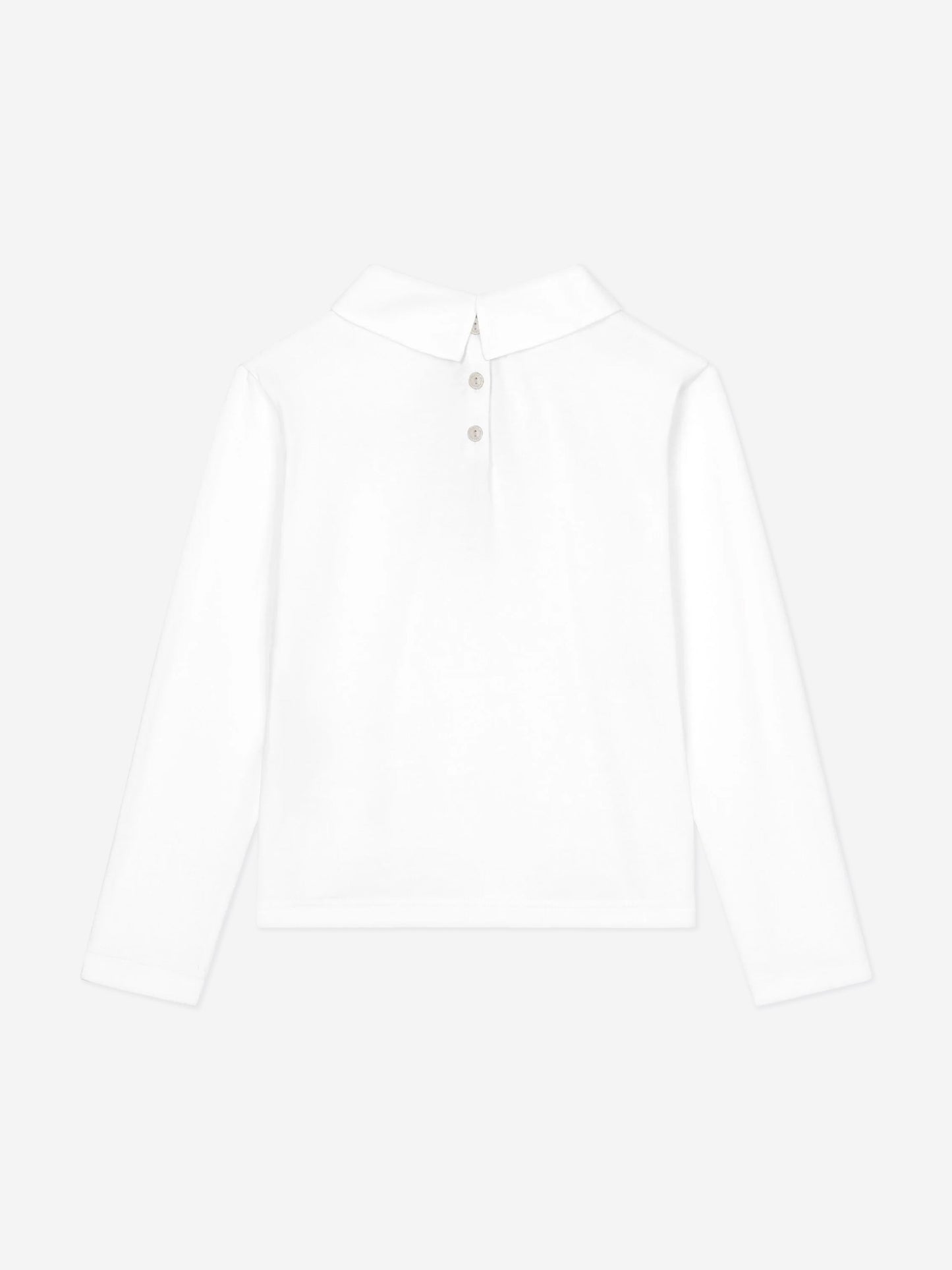 Dolce & Gabbana 女童彼得潘领上衣(白色)