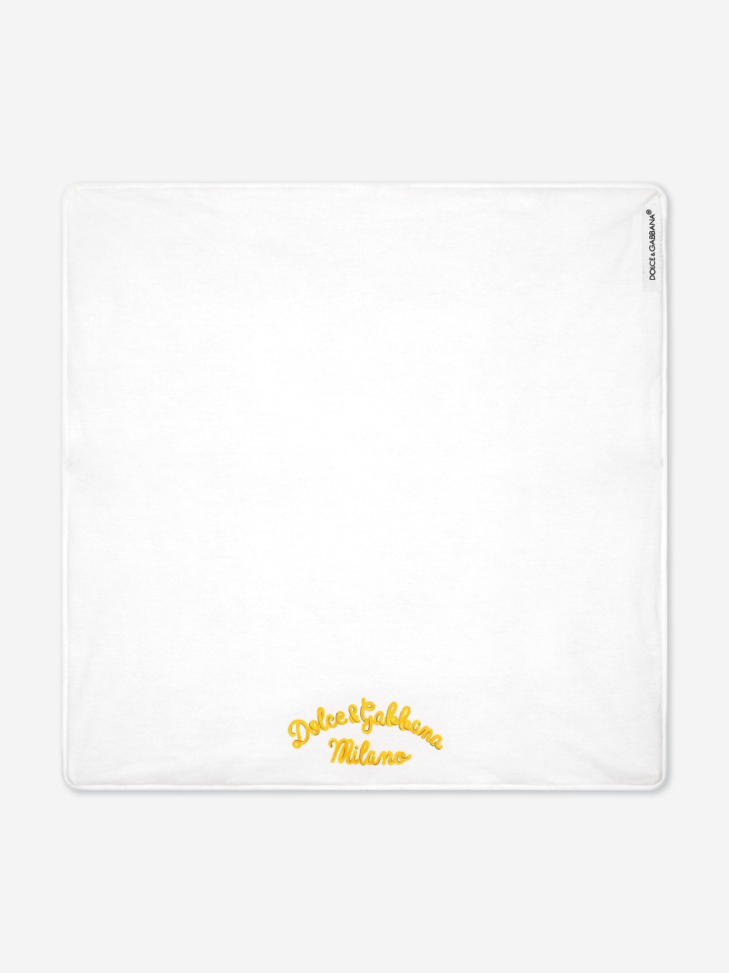 Dolce & Gabbana Baby Maiolica 印花毛毯(黄色)