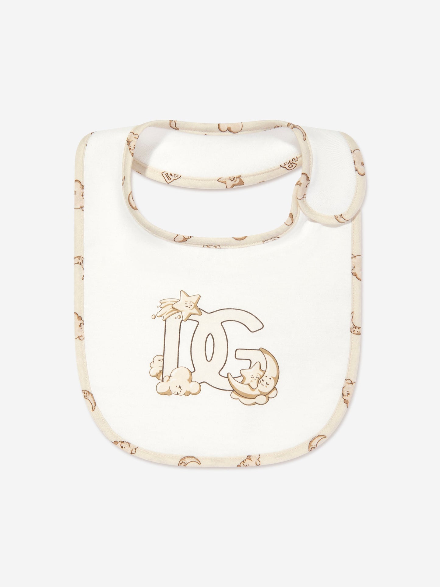 Dolce & Gabbana Baby Logo 婴儿连体衣礼品套装(米色)