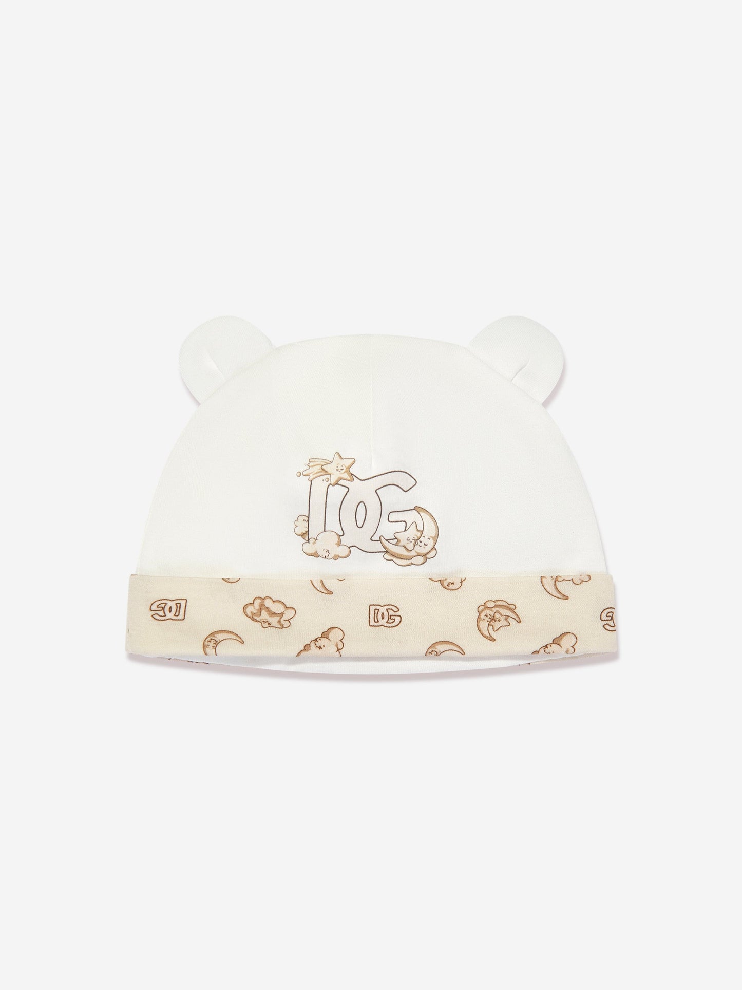 Dolce & Gabbana Baby Logo 婴儿连体衣礼品套装(米色)
