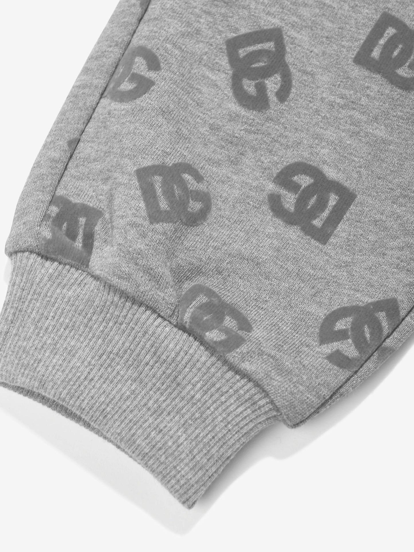 Dolce & Gabbana 男童 DG Logo 慢跑裤(灰色)