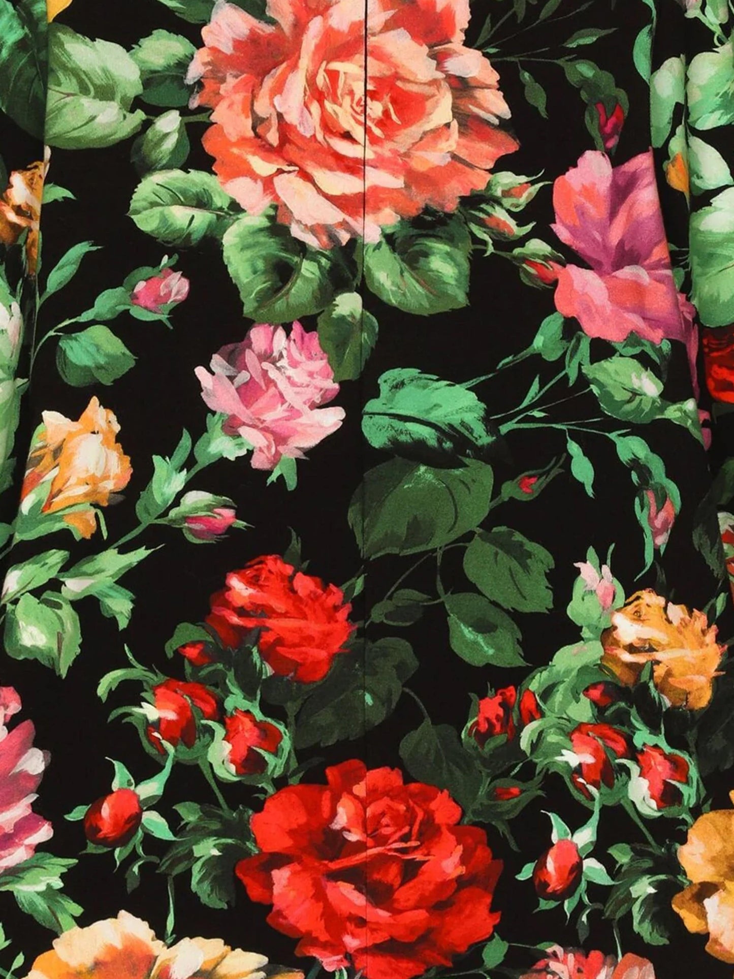Dolce & Gabbana 女童长袖玫瑰连衣裙(多色)
