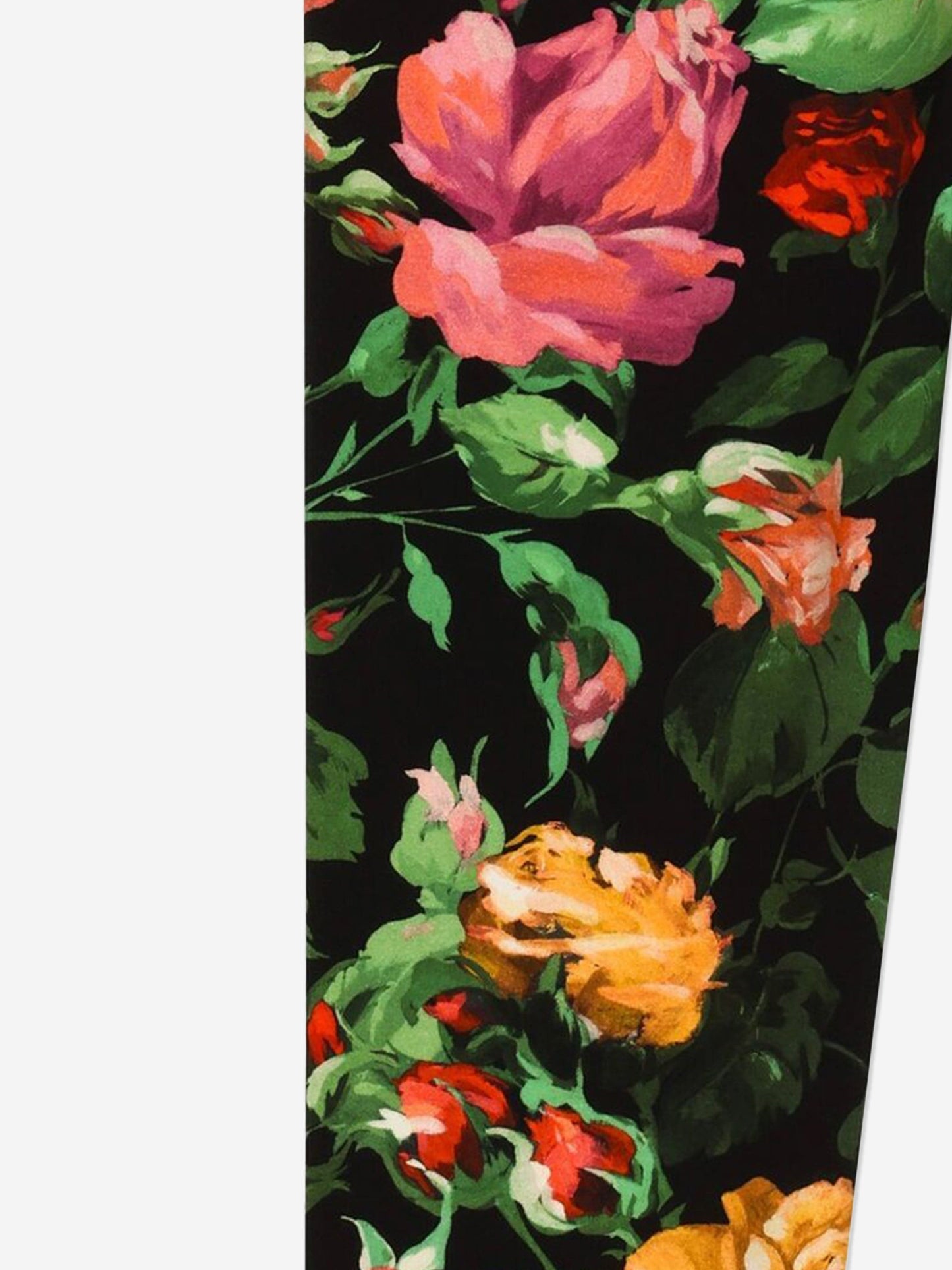 Dolce & Gabbana 女童玫瑰印花紧身裤(多色)