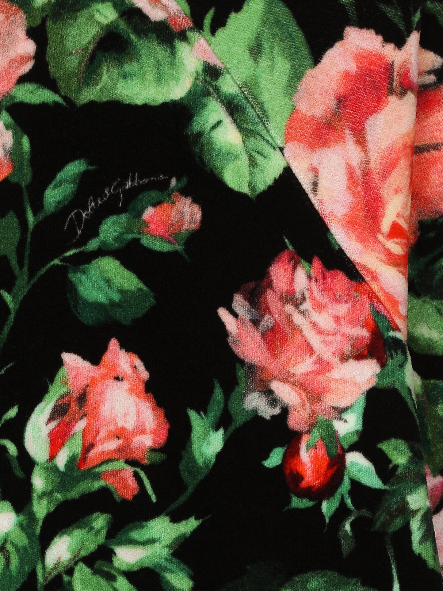 Dolce & Gabbana 女童玫瑰拉链上衣(多色)