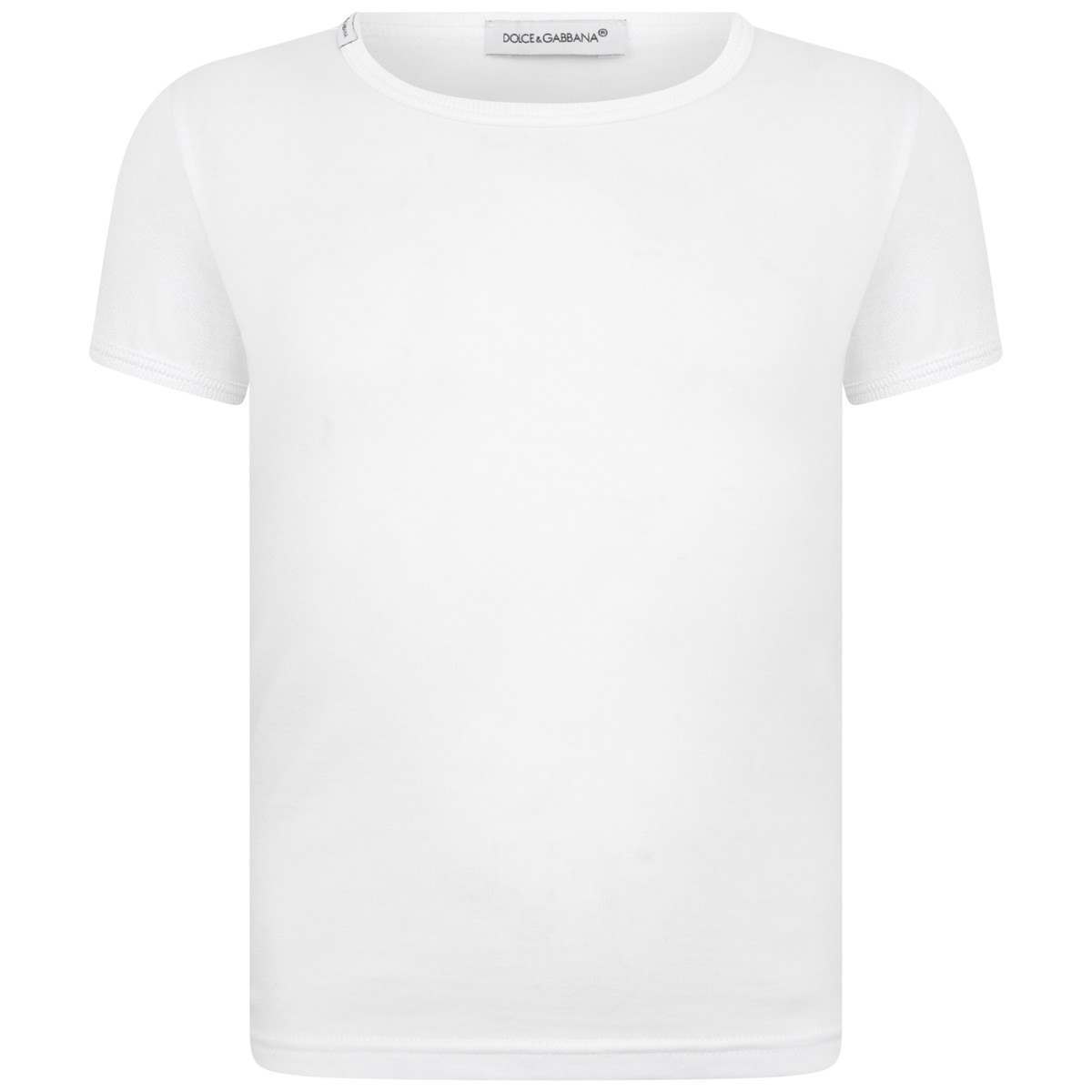 Dolce & Gabbana 男童白色 2 件套 T 恤