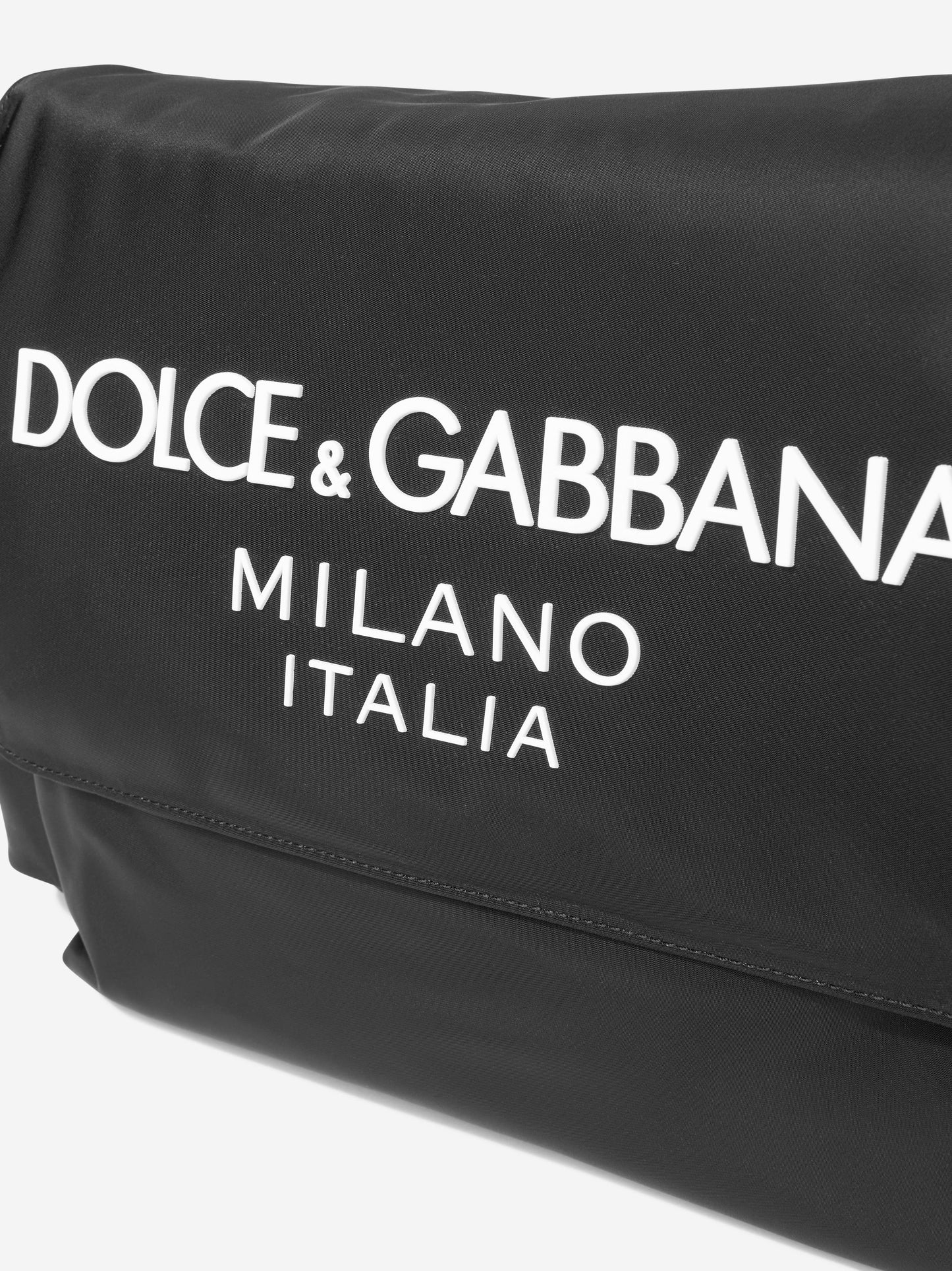 Dolce & Gabbana 黑色婴儿徽标尿布包(42.5 厘米)