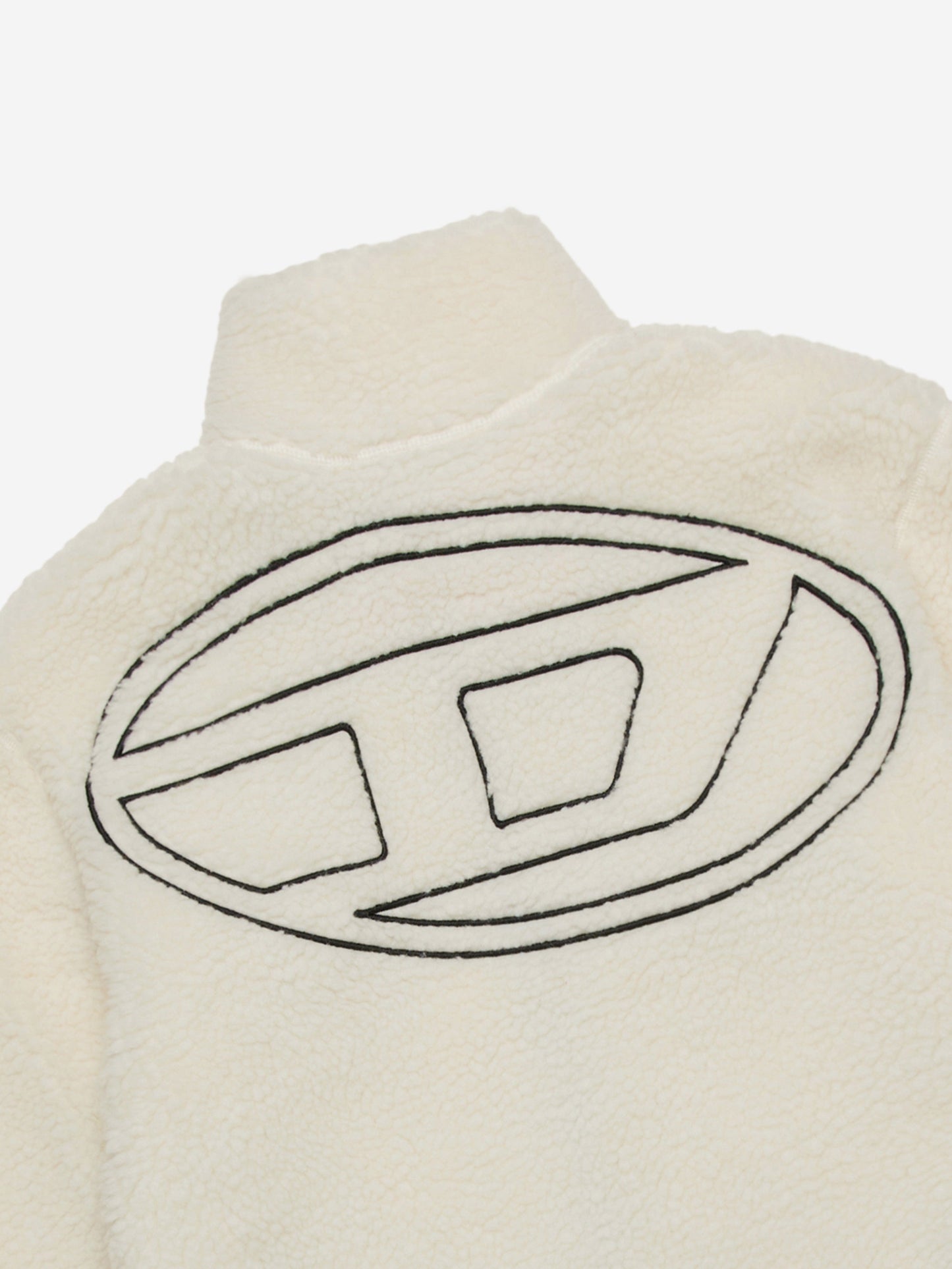 Diesel Girls 象牙色摇粒绒夹克