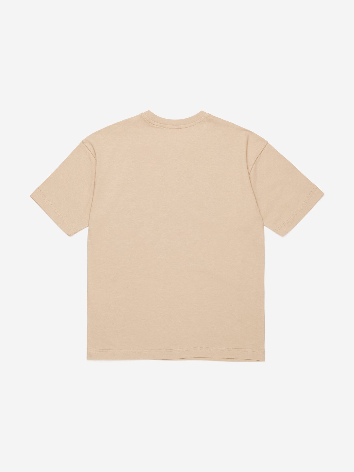 Diesel Kids 米色徽标 T 恤