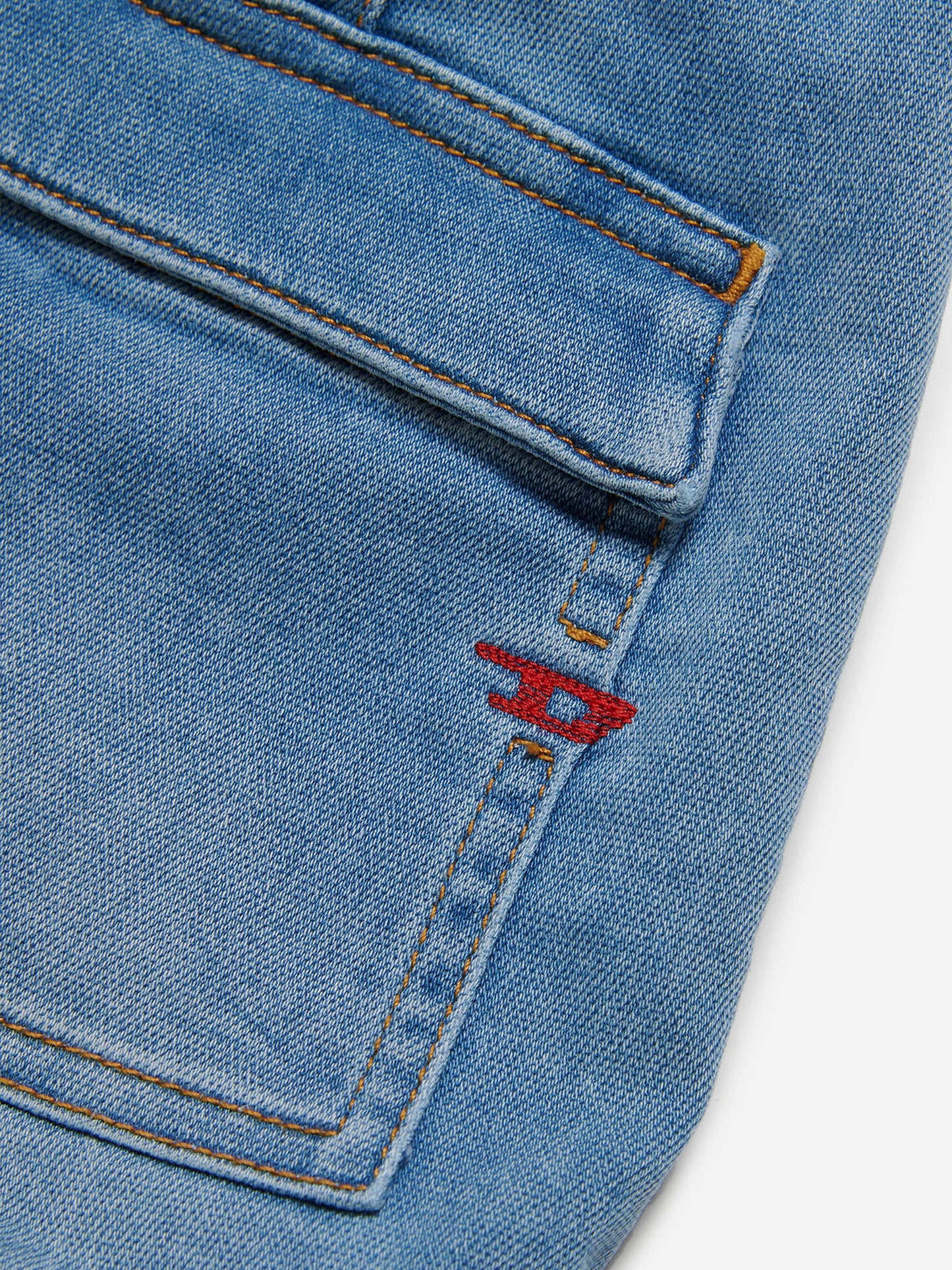 Diesel Boys JoggJean® 抽绳短裤(蓝色)