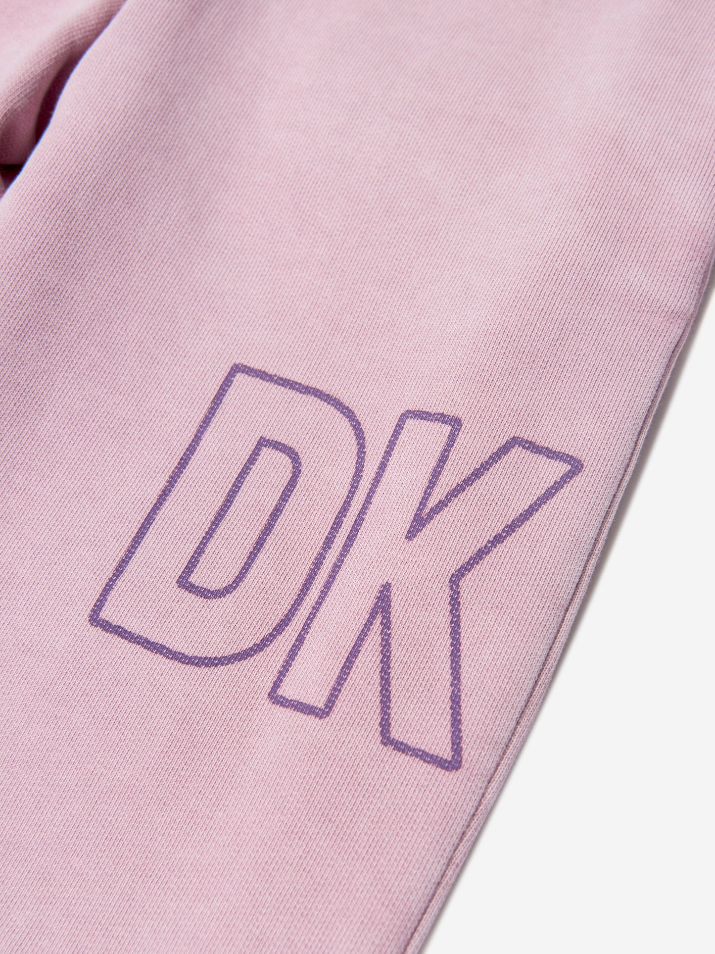 DKNY Kids 紫色徽标慢跑裤