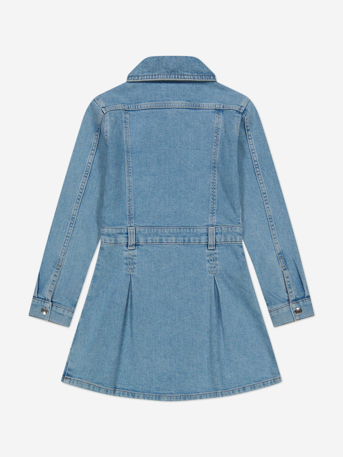 DL1961 女童 Manning 蓝色牛仔连衣裙