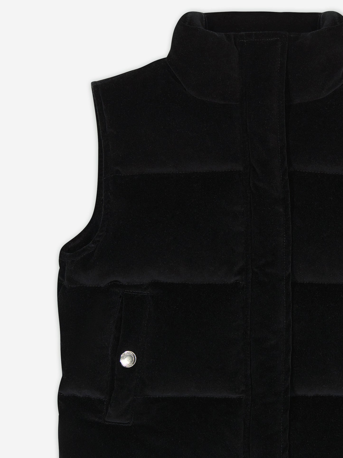 DL1961 女童黑色羽绒背心