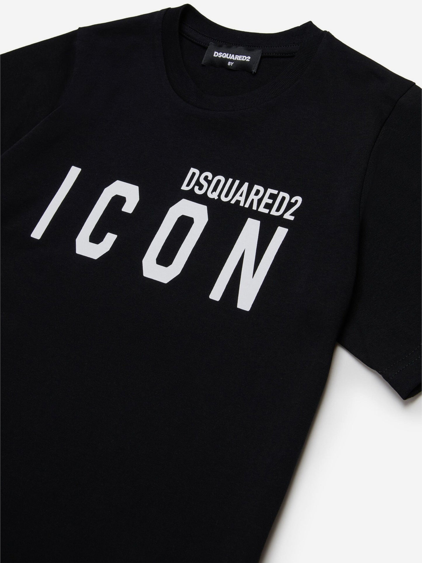儿童黑色 Icon Logo T 恤