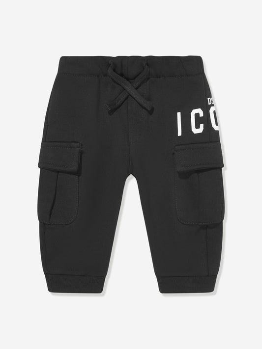 Baby Icon 黑色工装裤