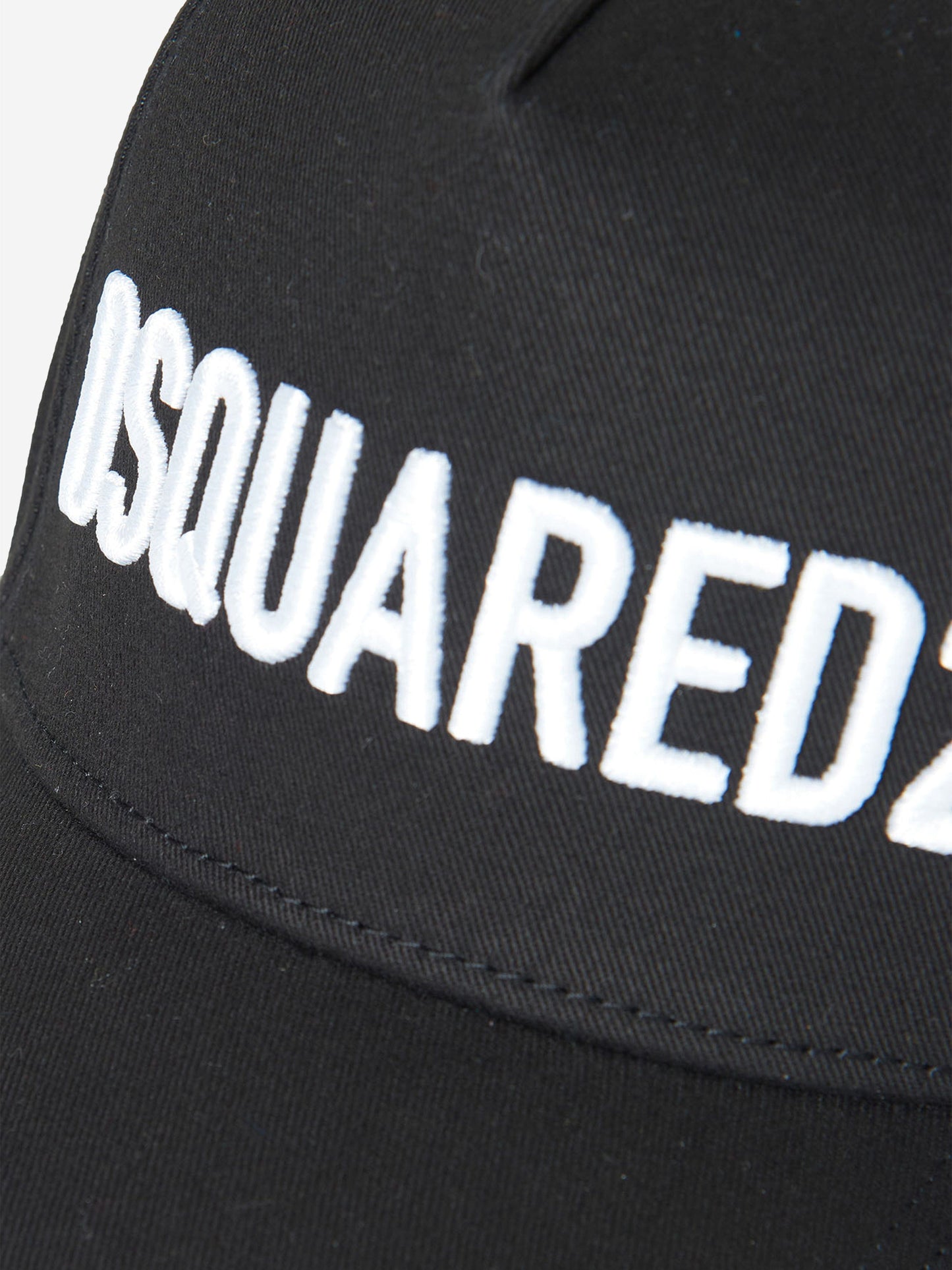 Dsquared2 Kids 徽标帽子 黑色