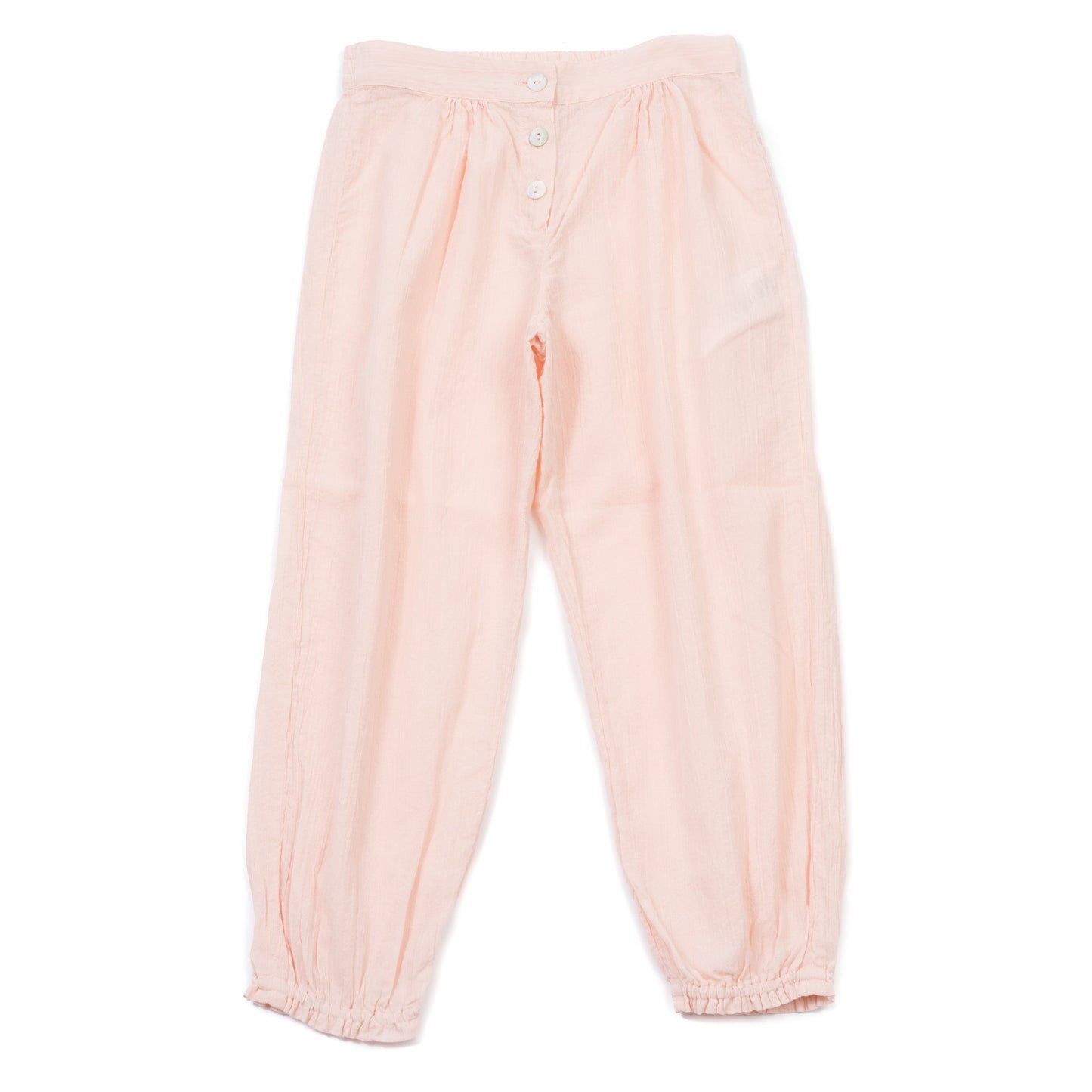 Girls Rose Blossom Cotton Trousers