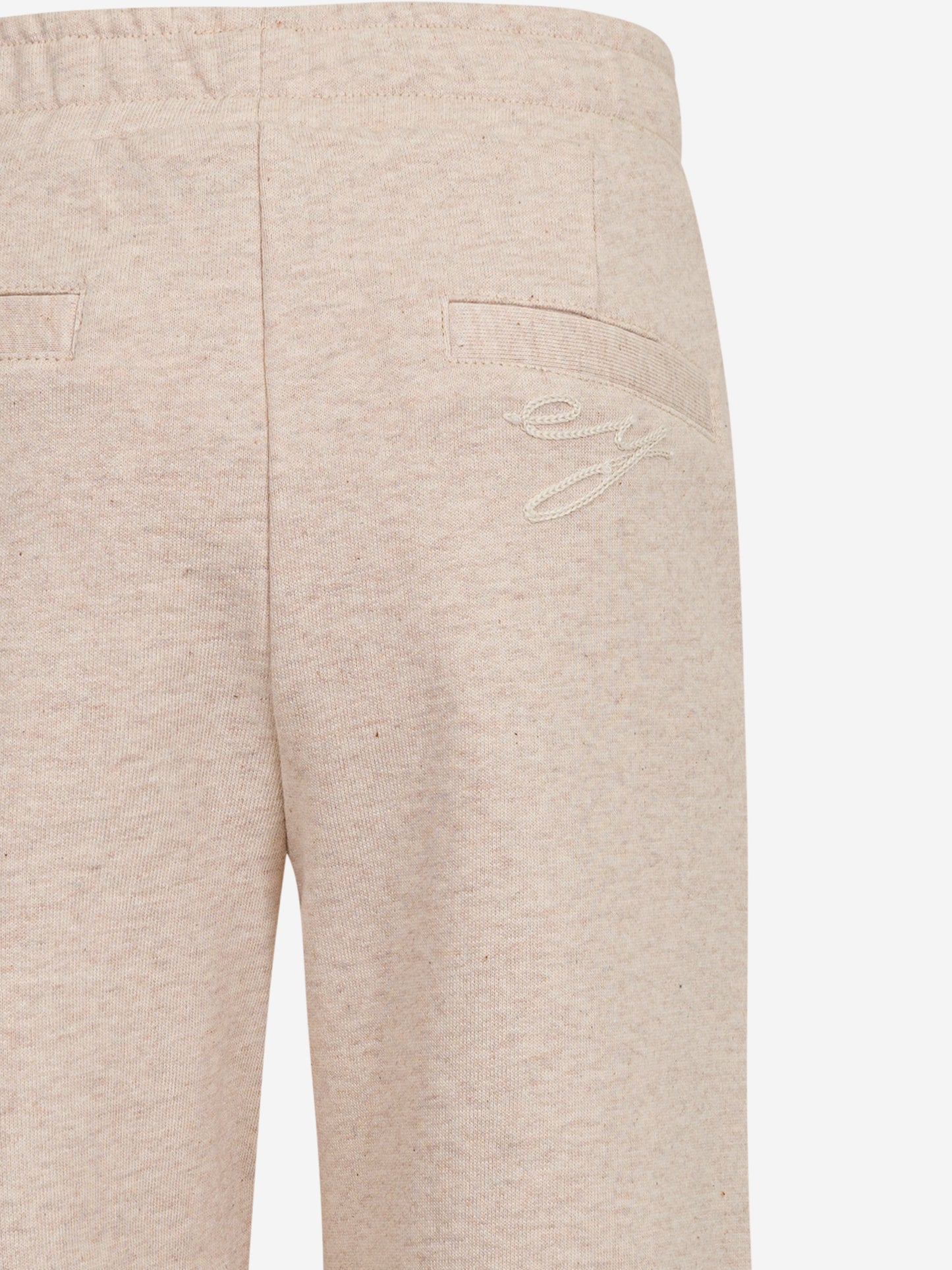 Boys Cotton Shorts in Beige