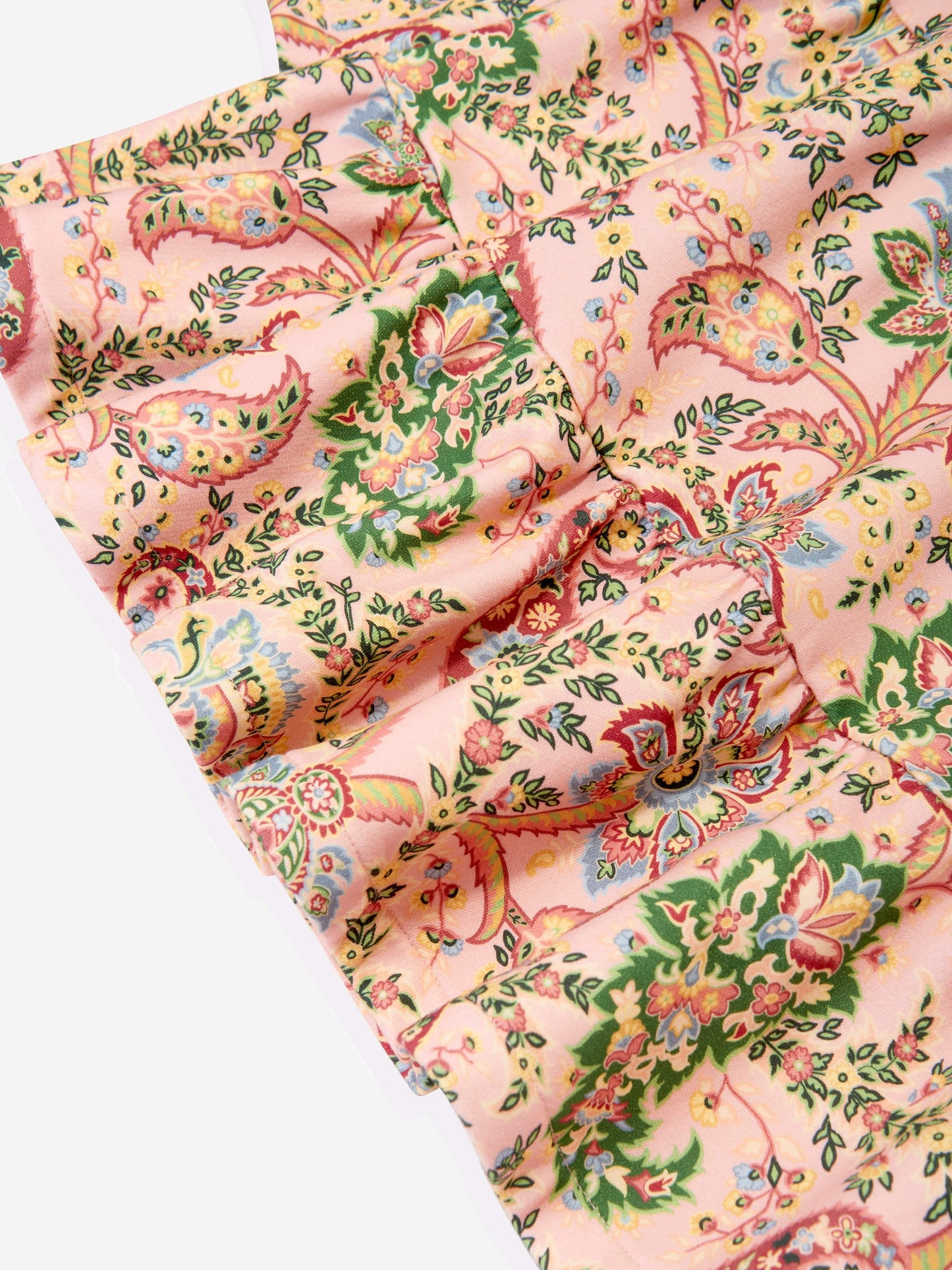 Etro 女童多色佩斯利印花连衣裙
