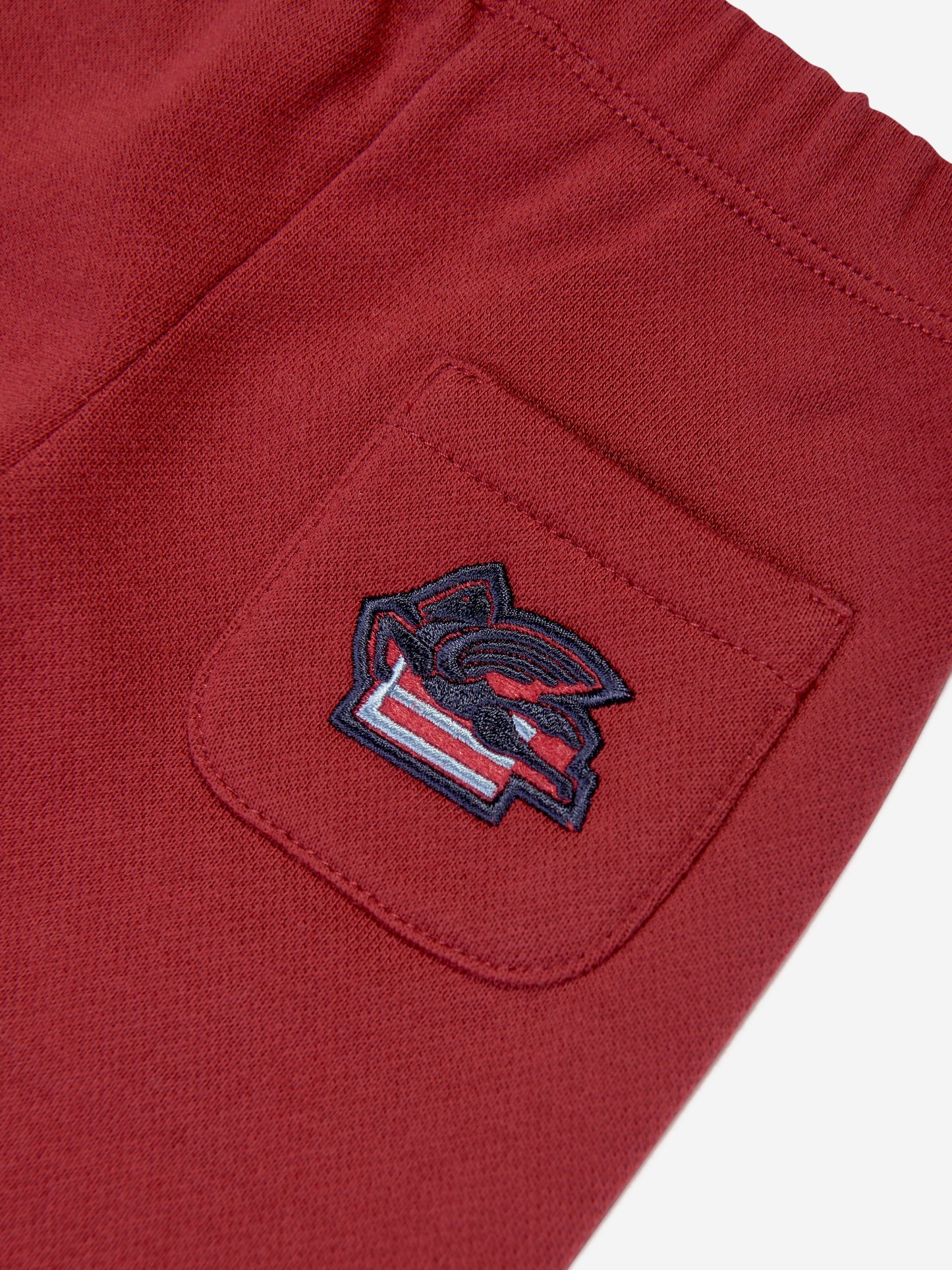 Etro 男婴 Pegaso Logo 慢跑裤(红色)