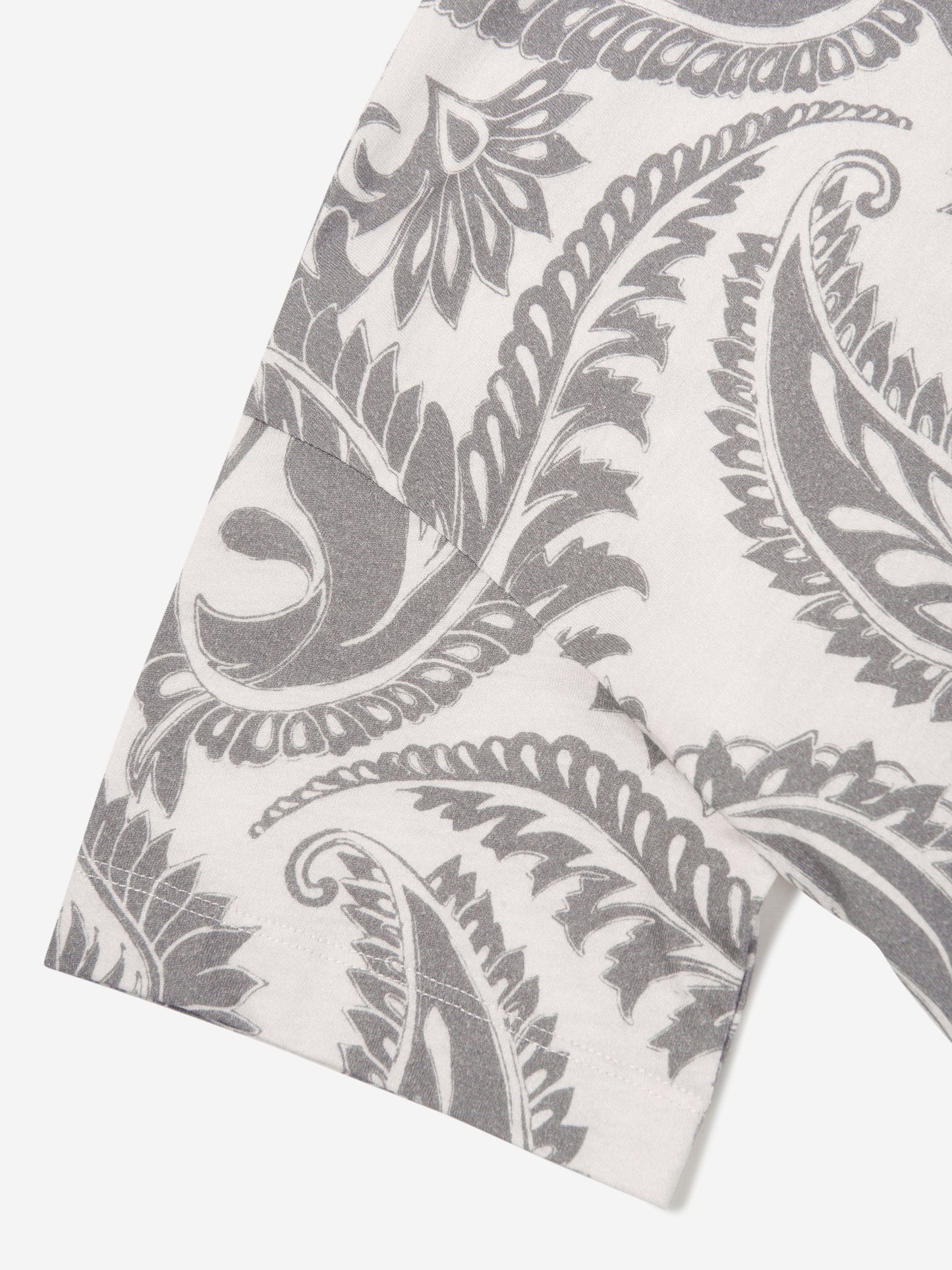Boys Paisley Print Logo T-Shirt in Multicolour