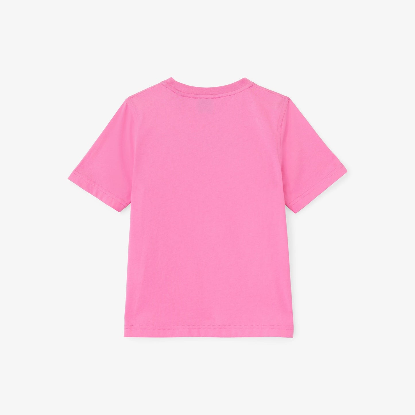 女童白色Logo棉T恤