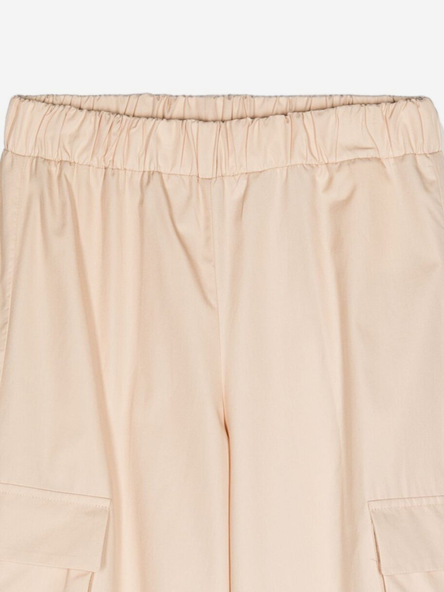 Fendi Kids Logo Cargo Trousers in Beige