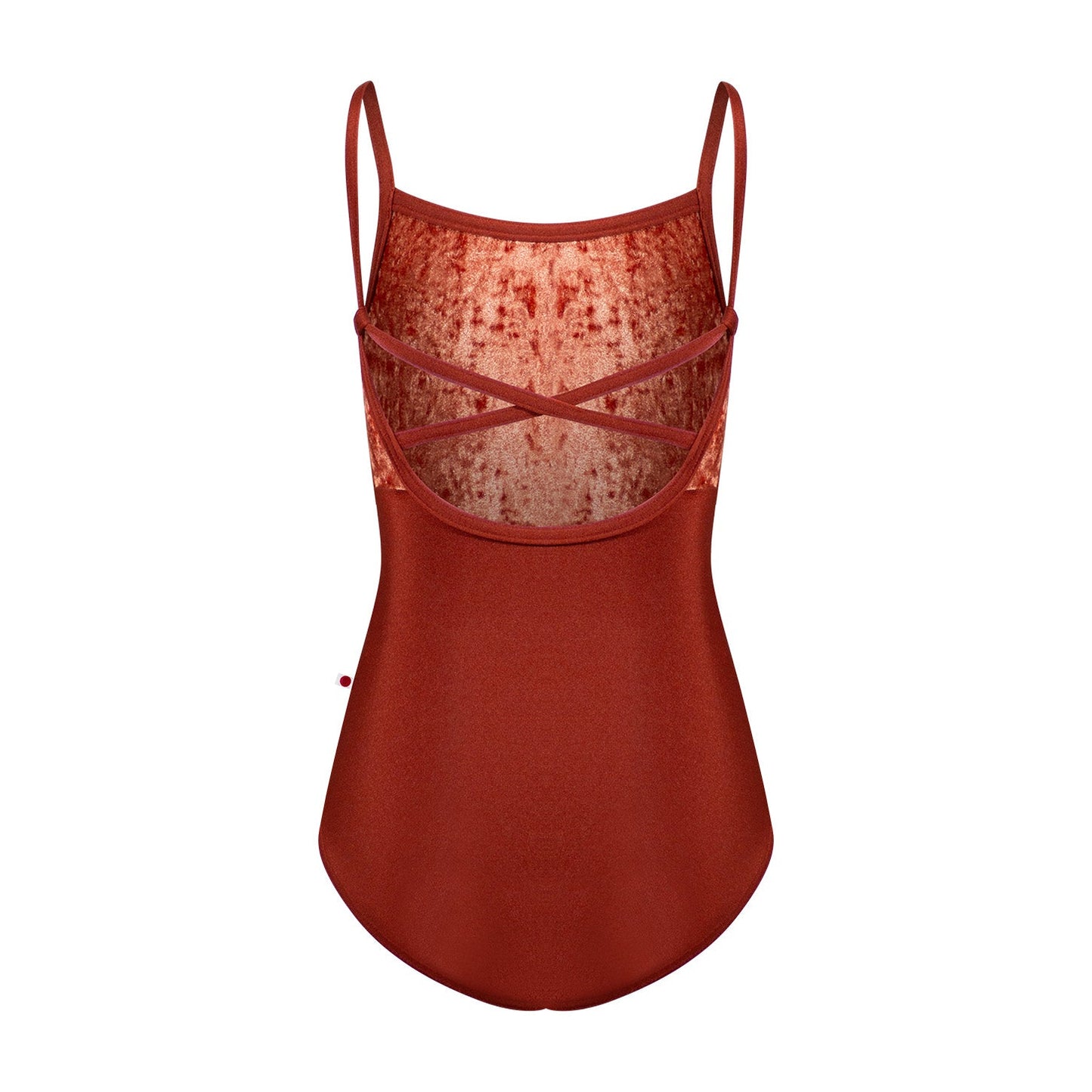 女童深红色"Daniela/N-Bronze/CV-Amaretto/N-Bronze"芭蕾舞连体衣