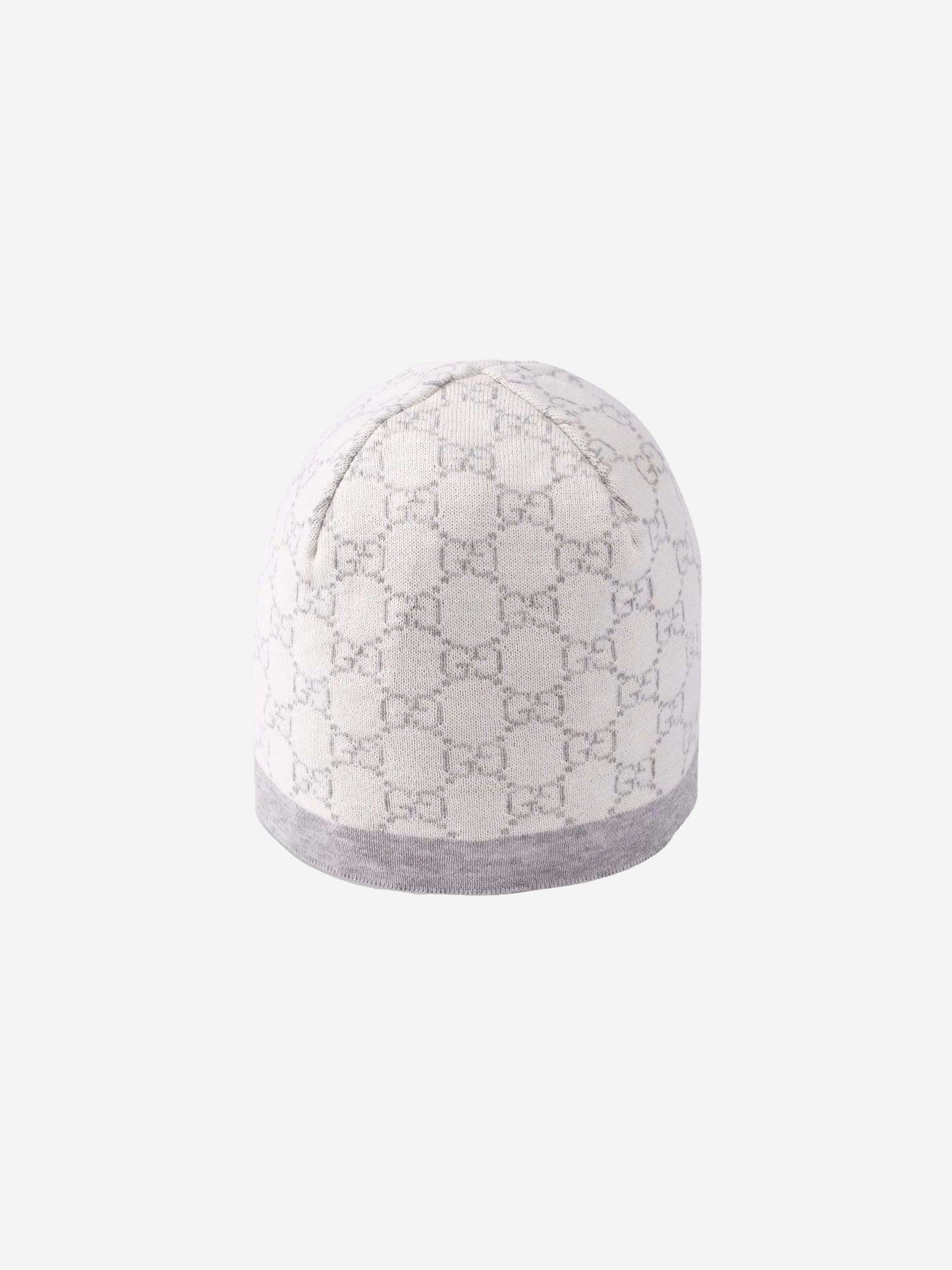 Gucci Baby GG 羊毛帽(灰色)