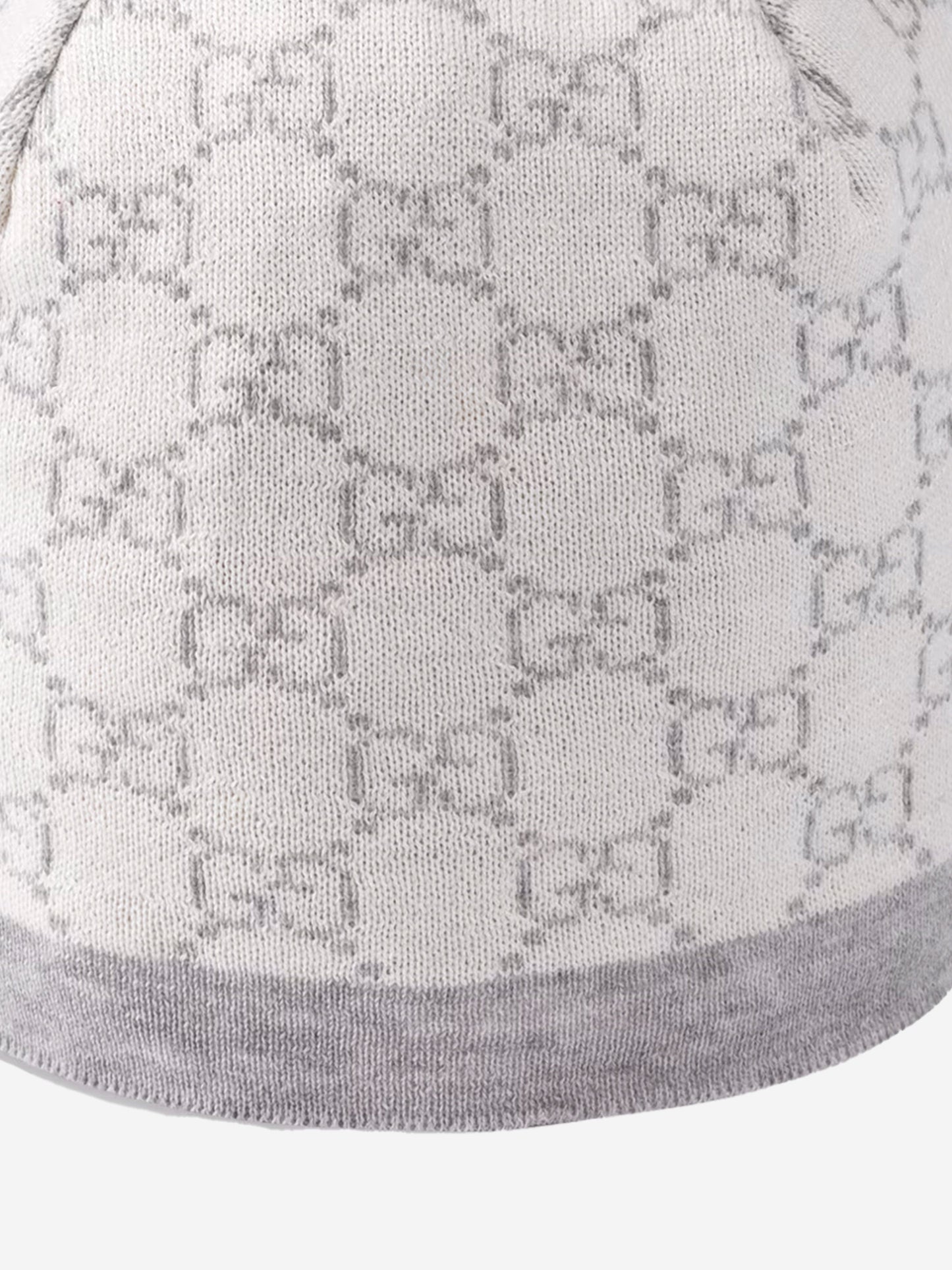 Gucci Baby GG 羊毛帽(灰色)