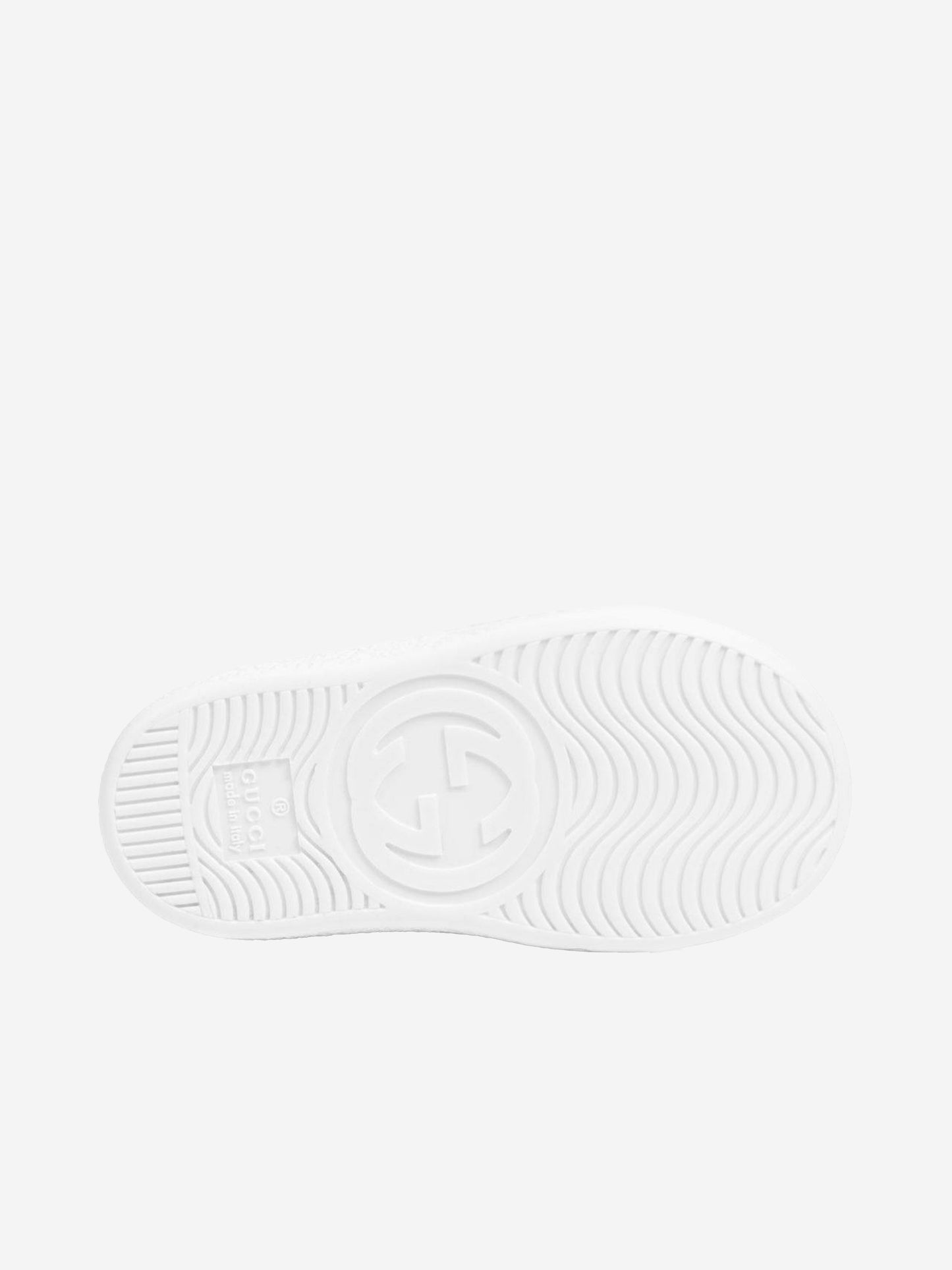 GUCCI 皮革 New Ace 魔术贴运动鞋