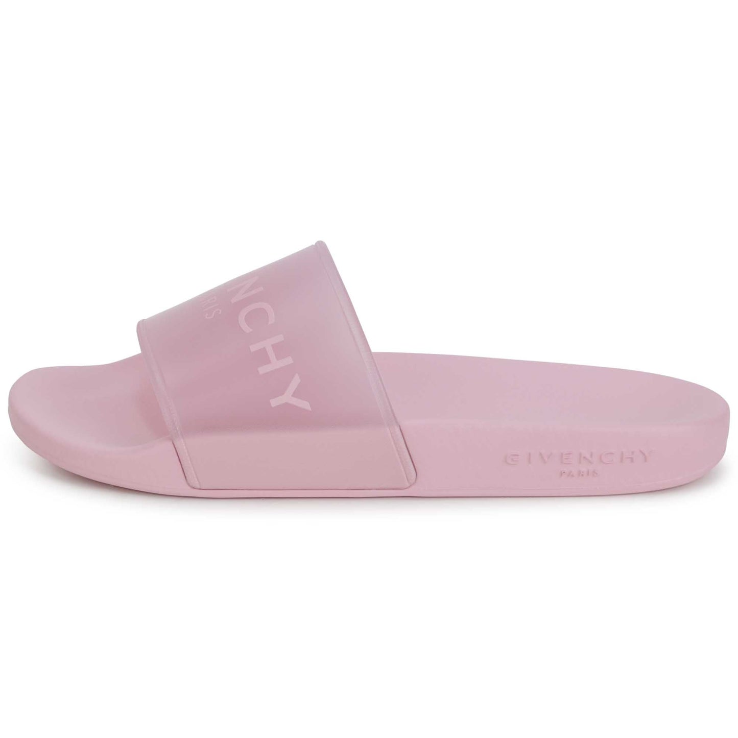 女童粉色Logo拖鞋