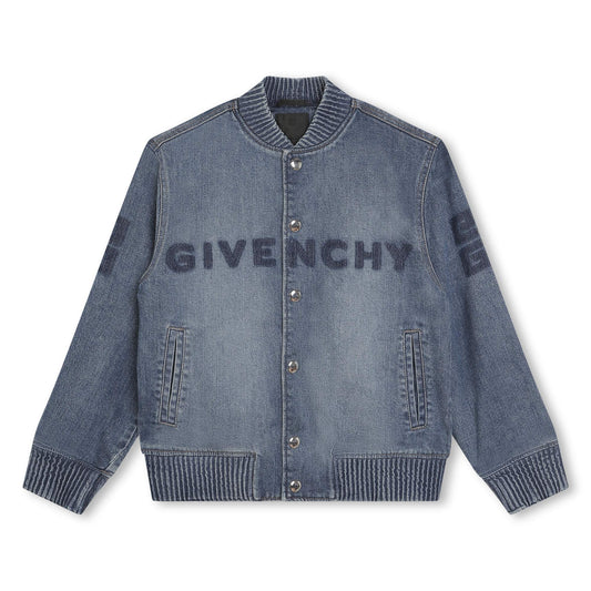 男童蓝色牛仔夹克