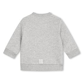 男婴灰色Logo卫衣