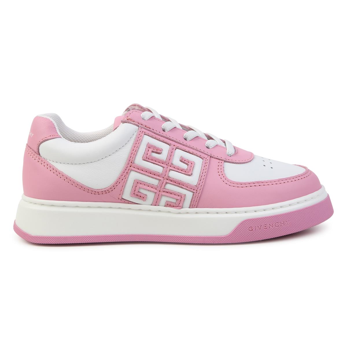 女童粉色Logo运动鞋