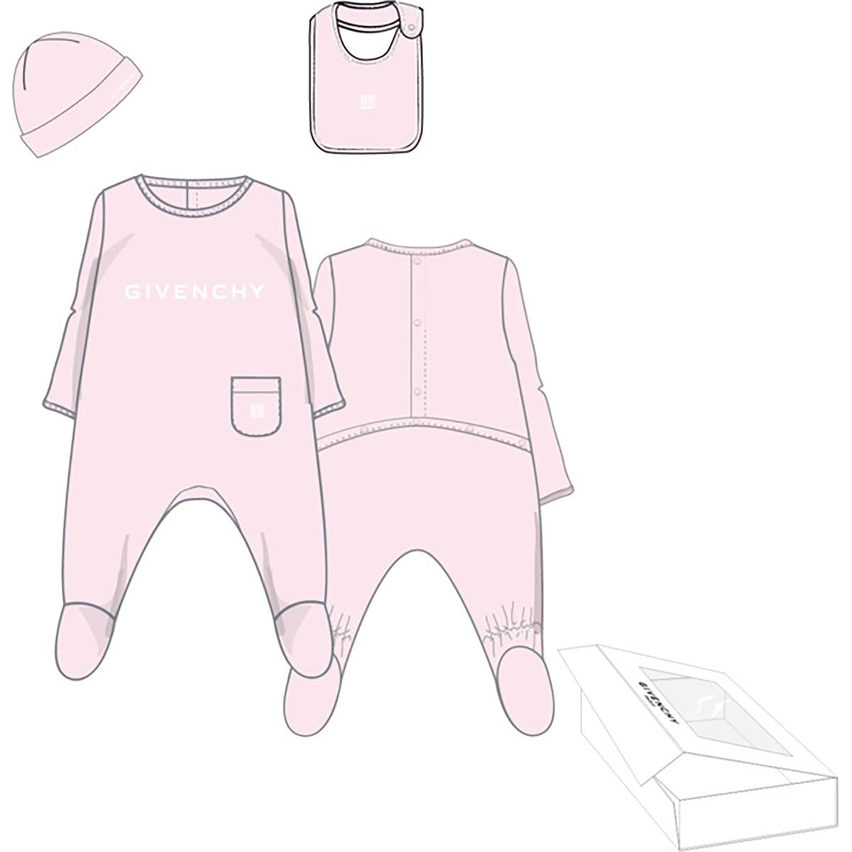 ENS.PYJAMA+BAVOIR+BONNET