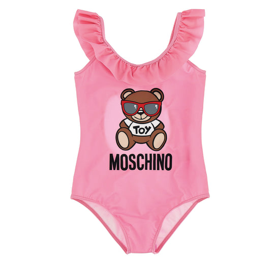 Girls Pink Swimsuit