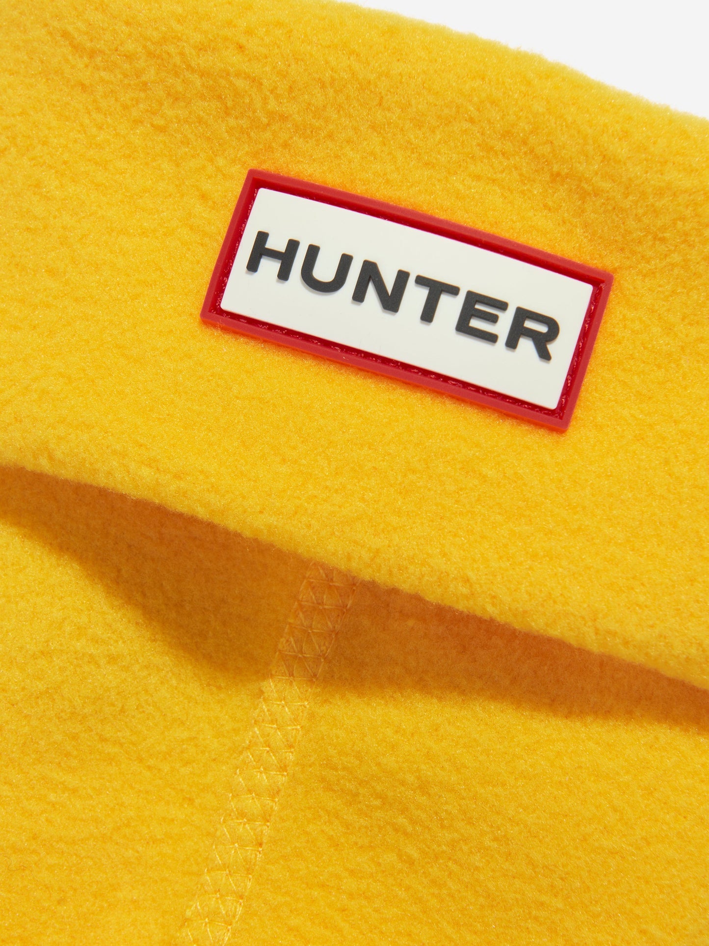 Hunter Kids 黄色再生羊毛靴袜