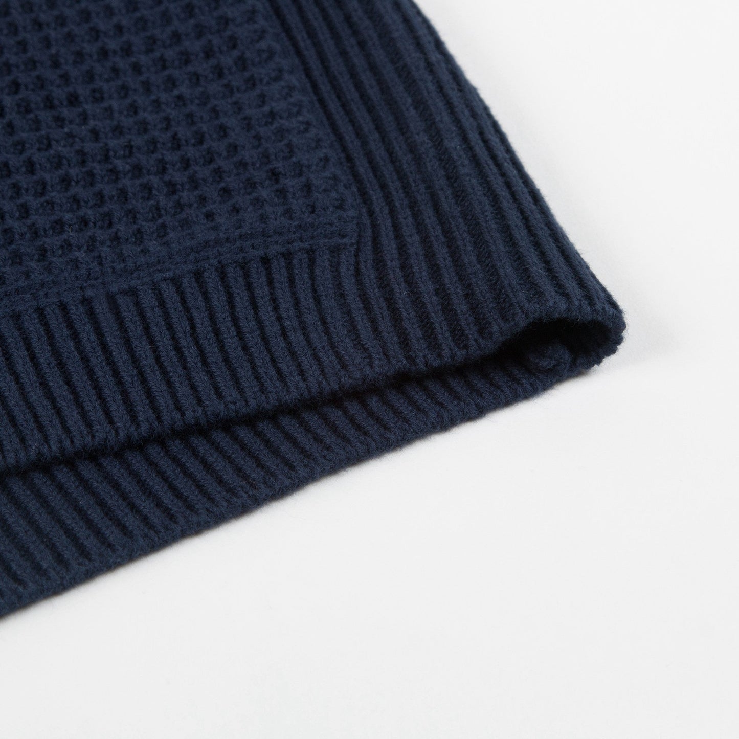 Boys Navy Blue Cotton Sweater