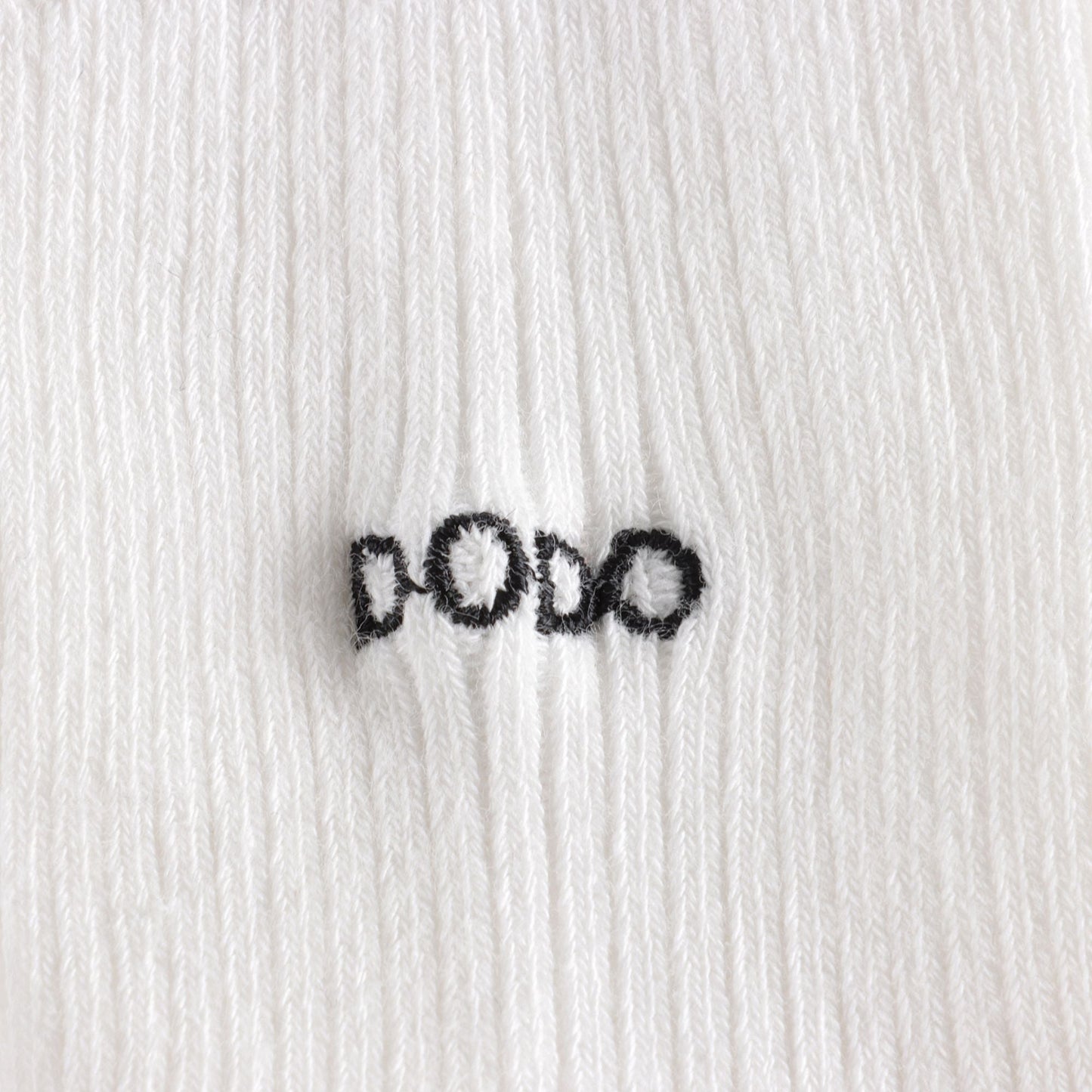儿童白色Logo短袜