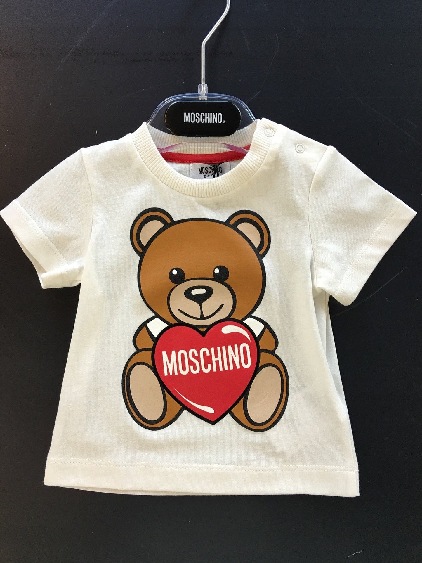 Baby White Cotton T-shirt