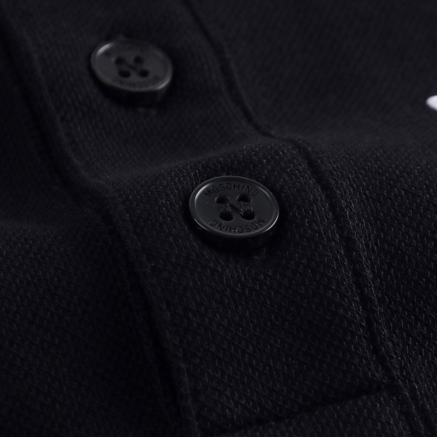 男童黑色棉Polo衫