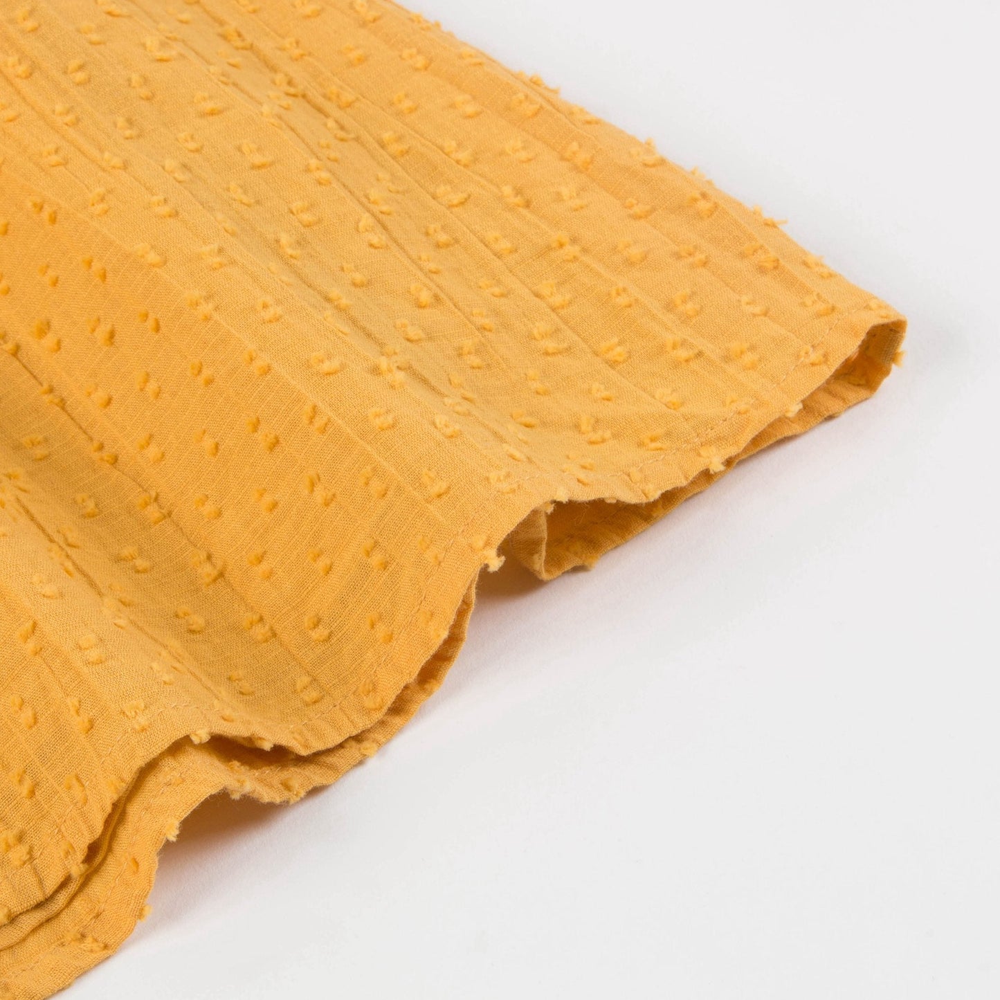 Girls Ginger Yellow Cotton Dress