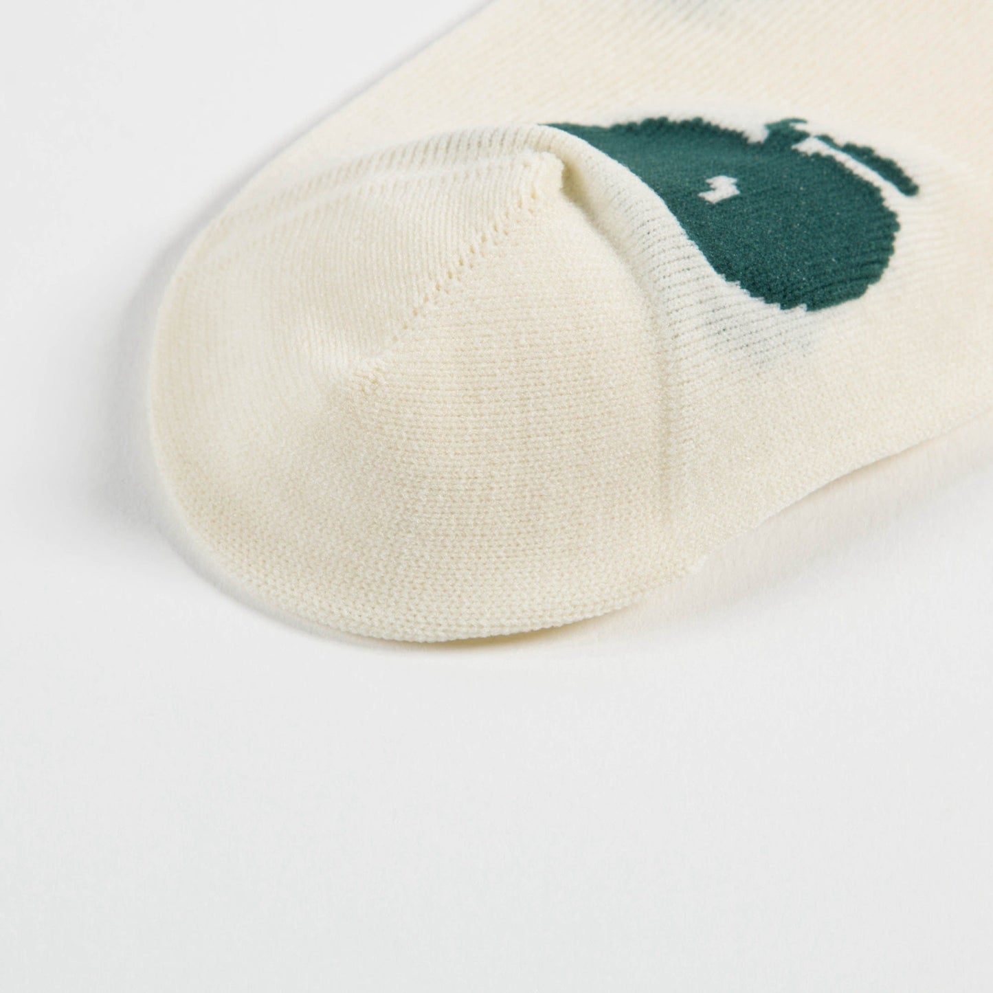 Girls Raw White Cotton Socks