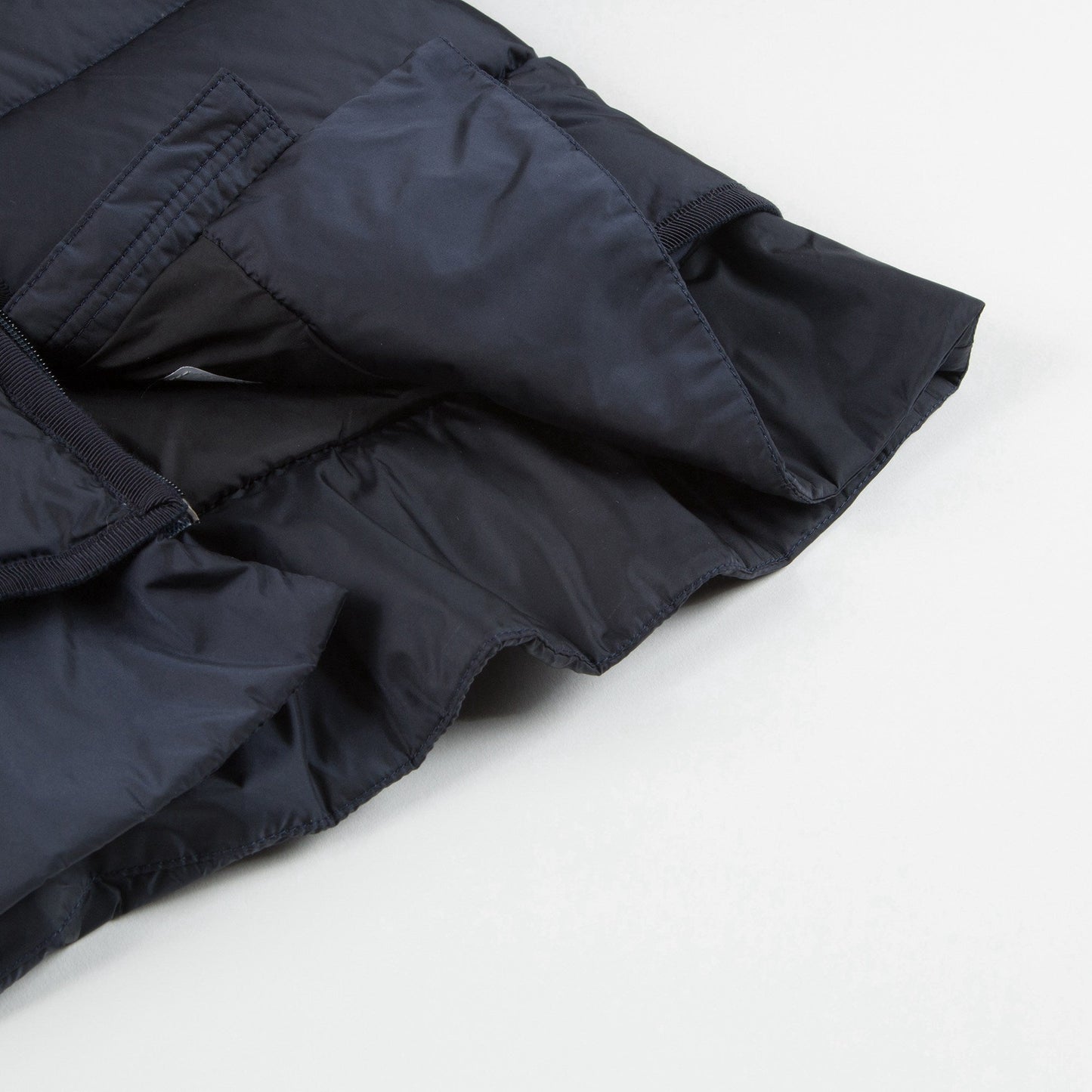 Baby Girls Navy Blue "Passant Giubbotto" Coat