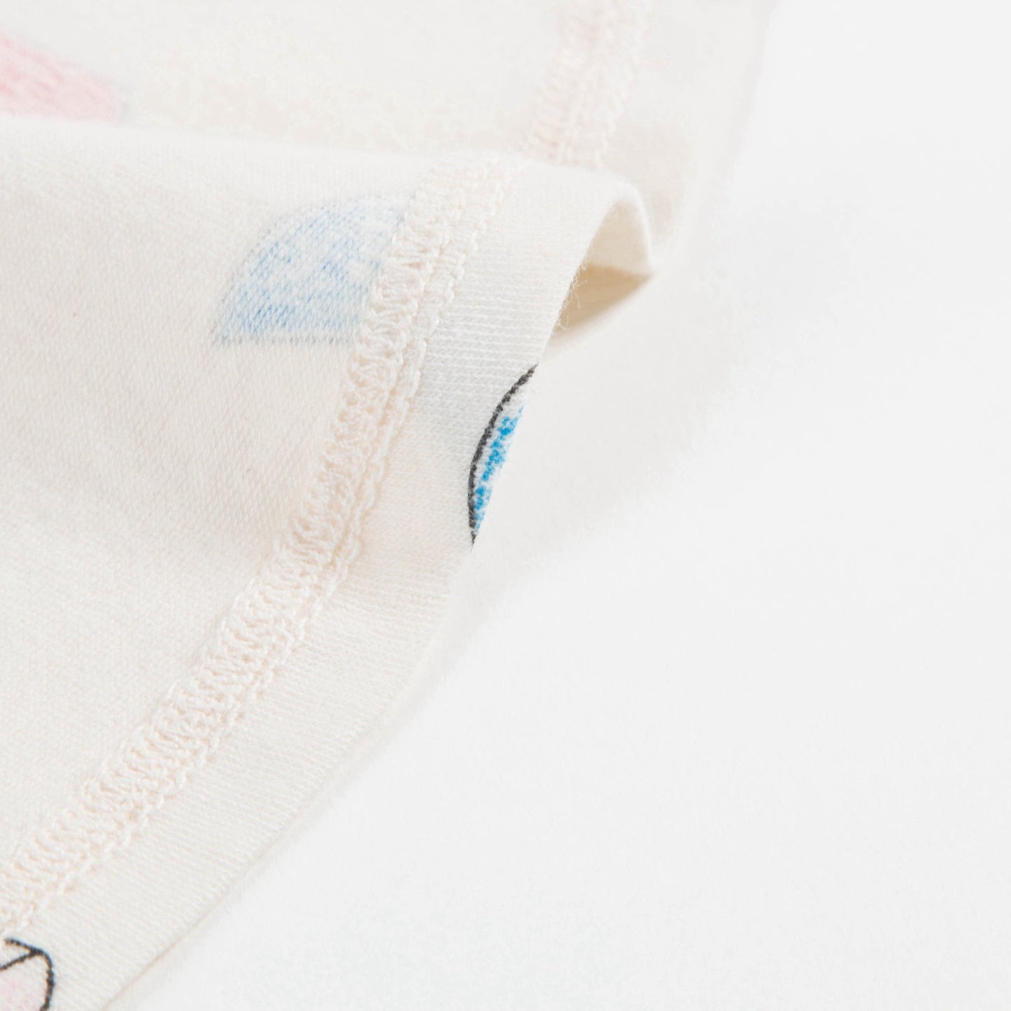 Girls Raw White Glasses Cotton Skirt