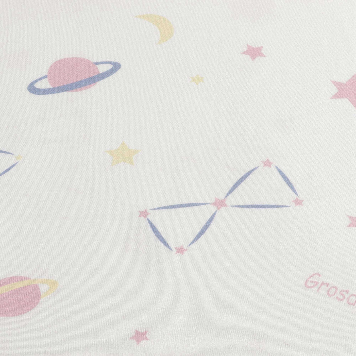 女童白色星球印花睡衣套装