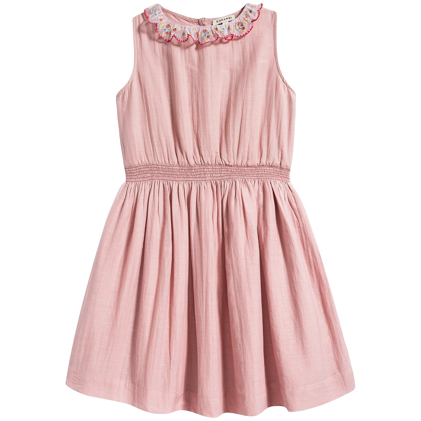 Girls Pink Cotton Dress